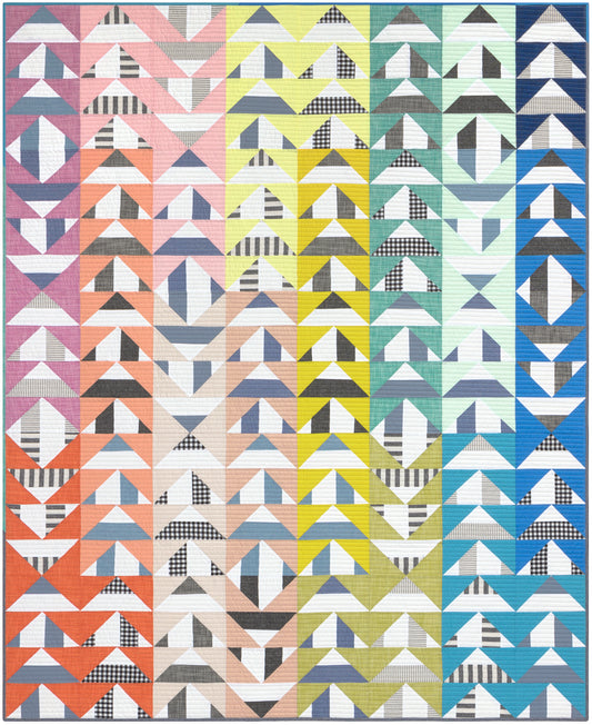 TCJ Basics Bundle Quilt - Jawbreaker + Pattern Hack to Use FQs