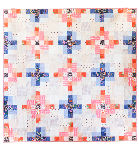 Granny Cabin Quilt - the Scrappy One
