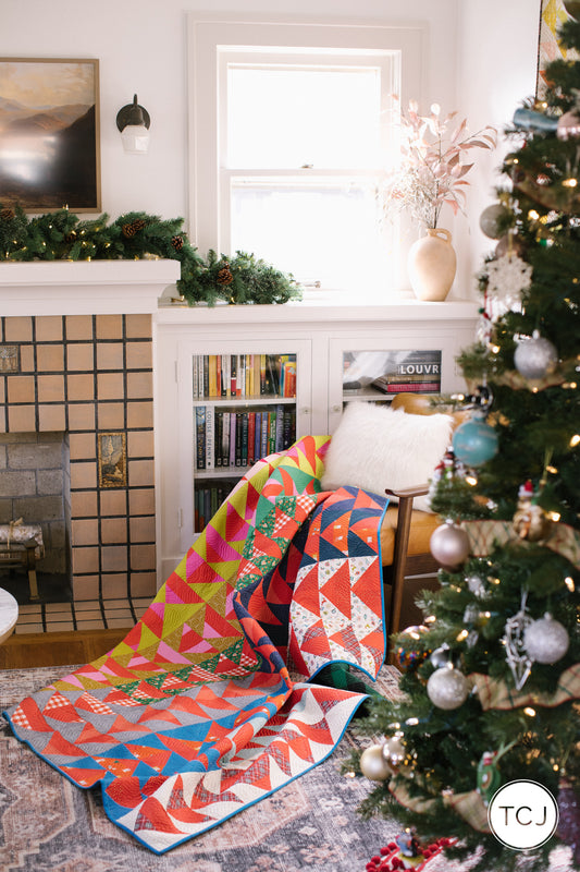 Modern Holiday Jawbreaker Quilt