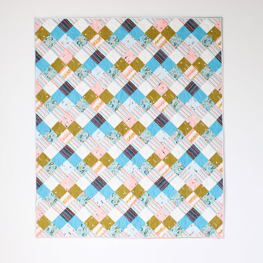 Seeing Double Quilt - Amalfi Version