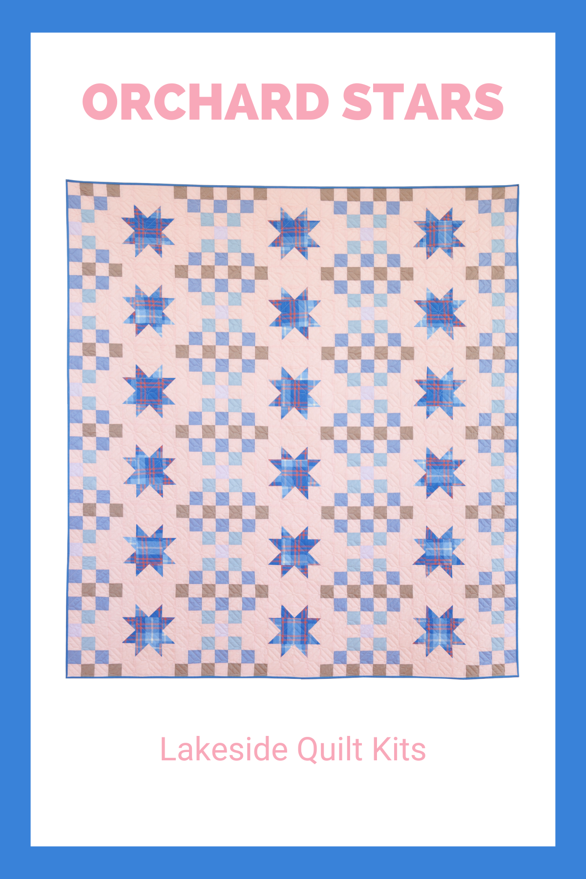 Orchard Stars Quilt Kit - Lakeside