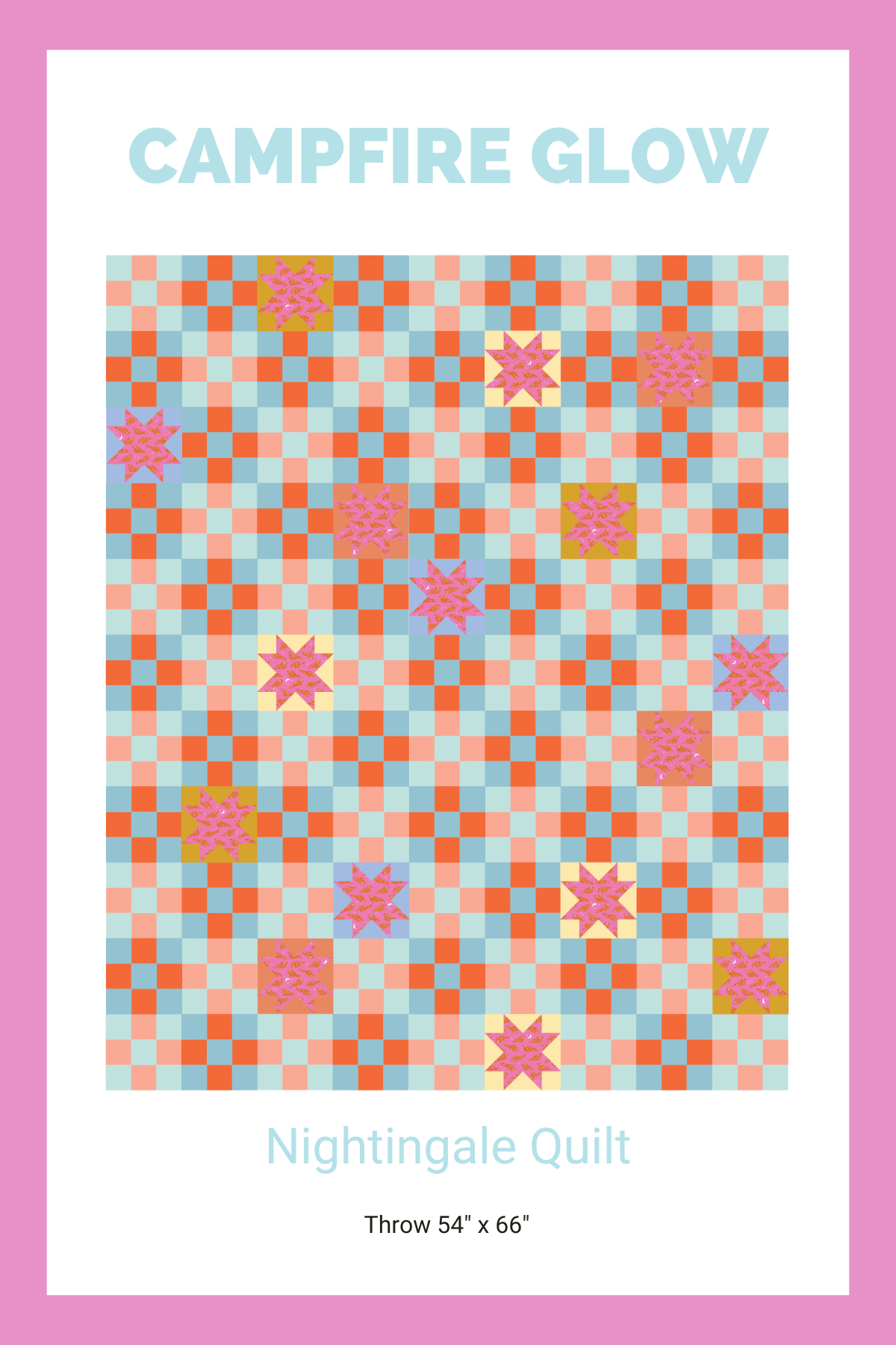 Campfire Glow Quilt Kit - Nightingale