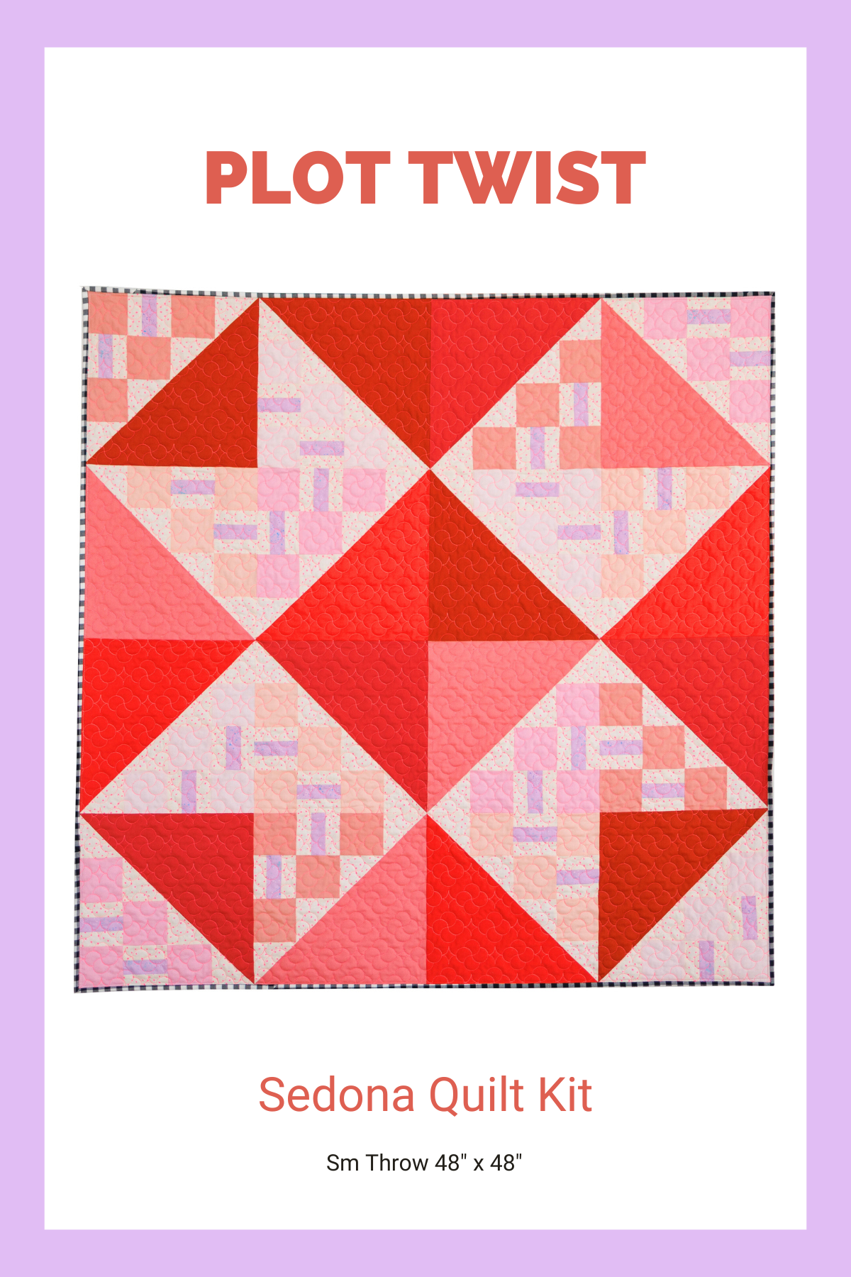 Plot Twist Quilt Kit - Sedona