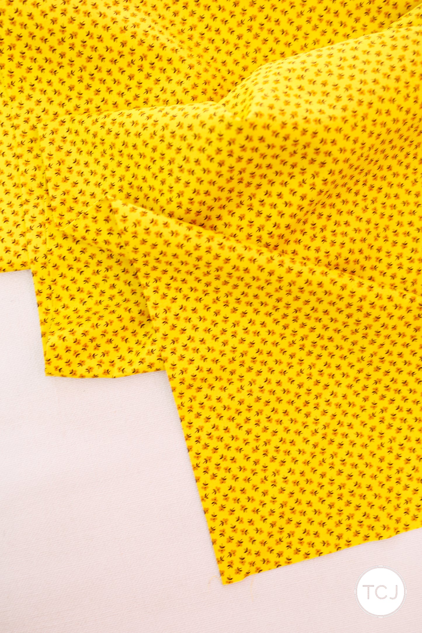 Bonny Backing - Calico Yellow