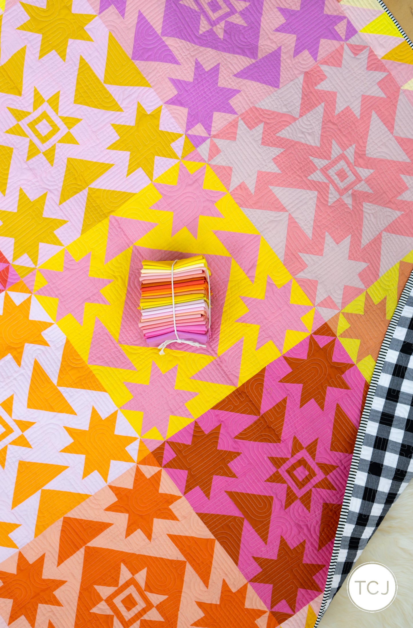 Everett Star Quilt Kit - Cover