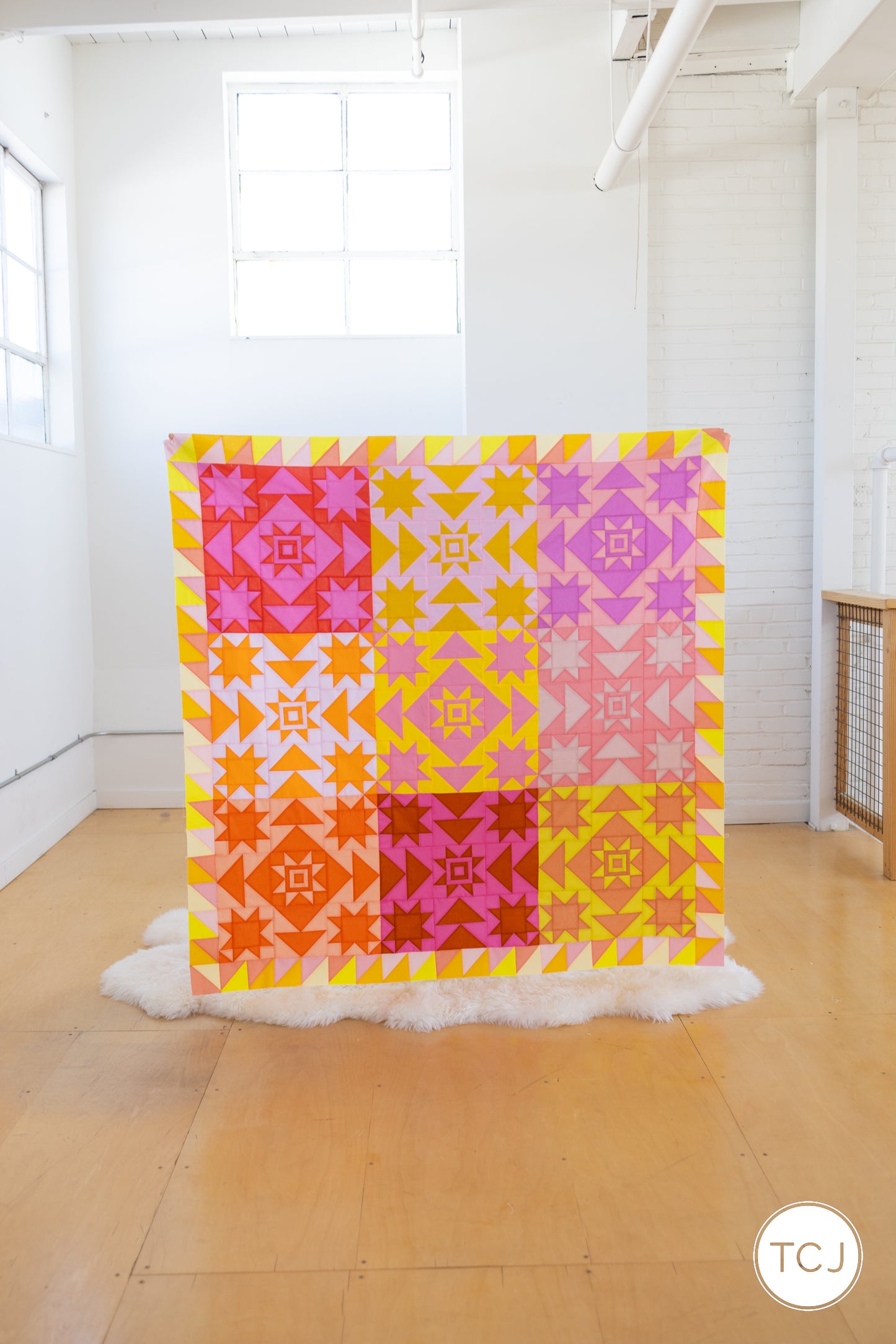 Everett Star Quilt Kit - Cover