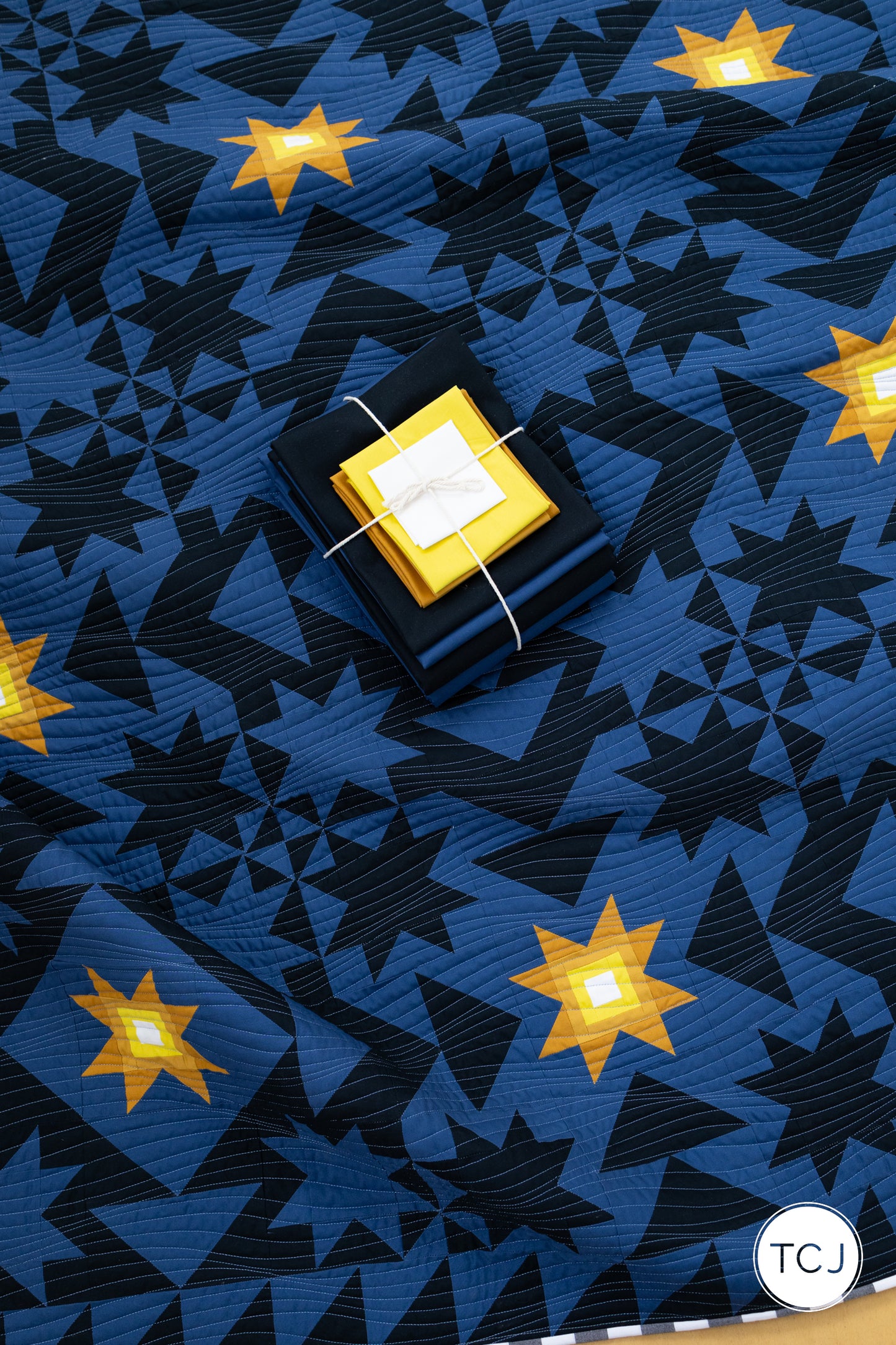 Everett Star Quilt Kits - Midnight
