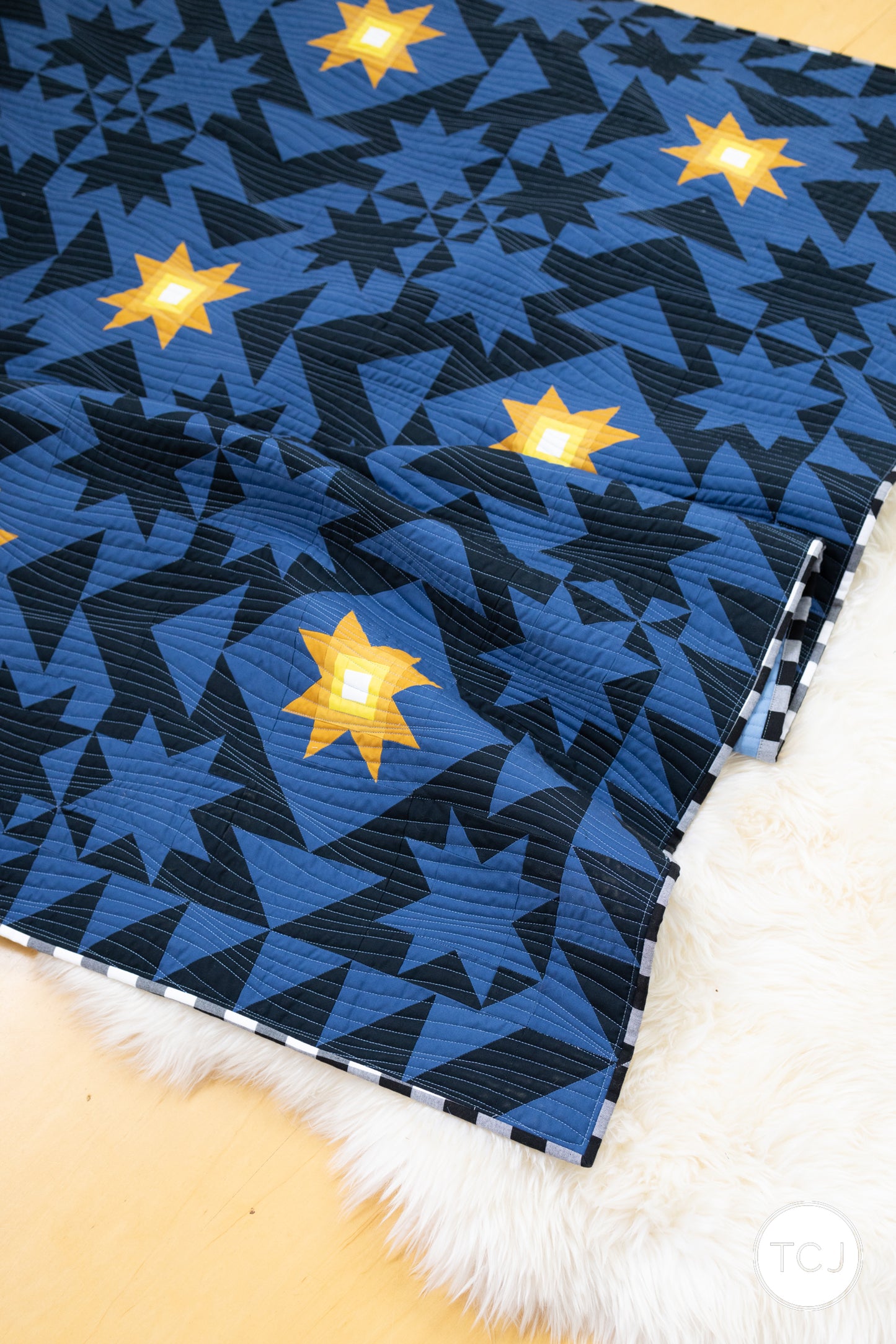 Everett Star Quilt Kits - Midnight