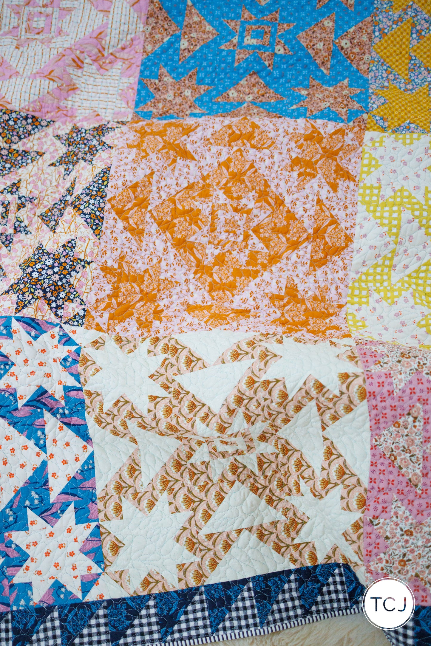 Everett Star Quilt - Wildflower