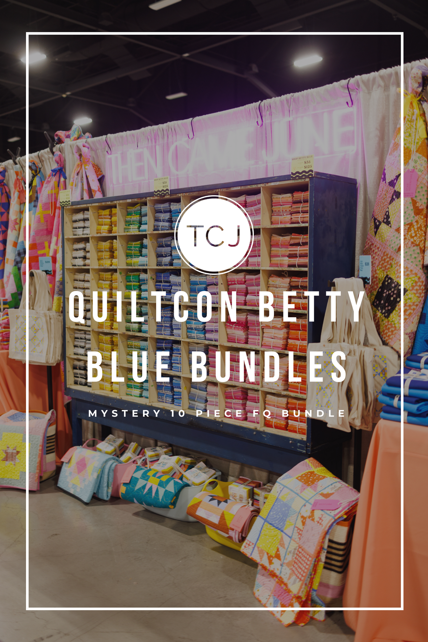 QuiltCon Betty Blue - Mystery FQ Bundles