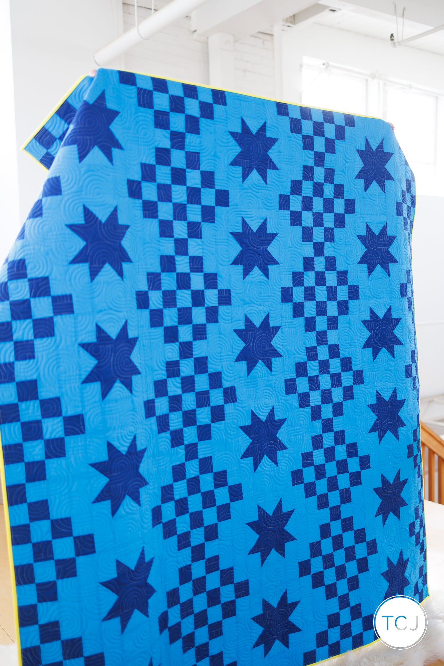 Orchard Stars Quilt - Marco Polo