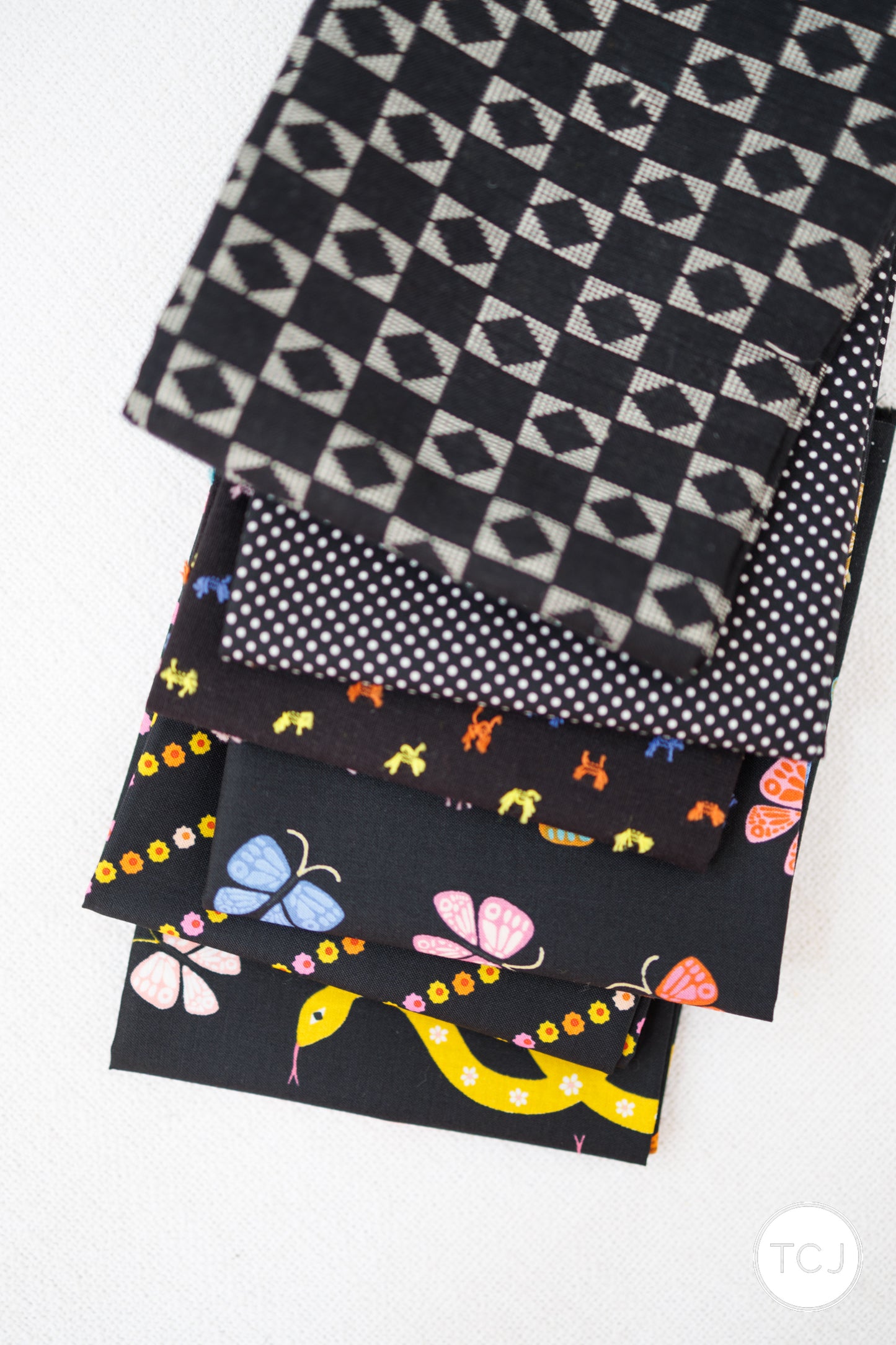 Black - 6 piece FQ Bundle