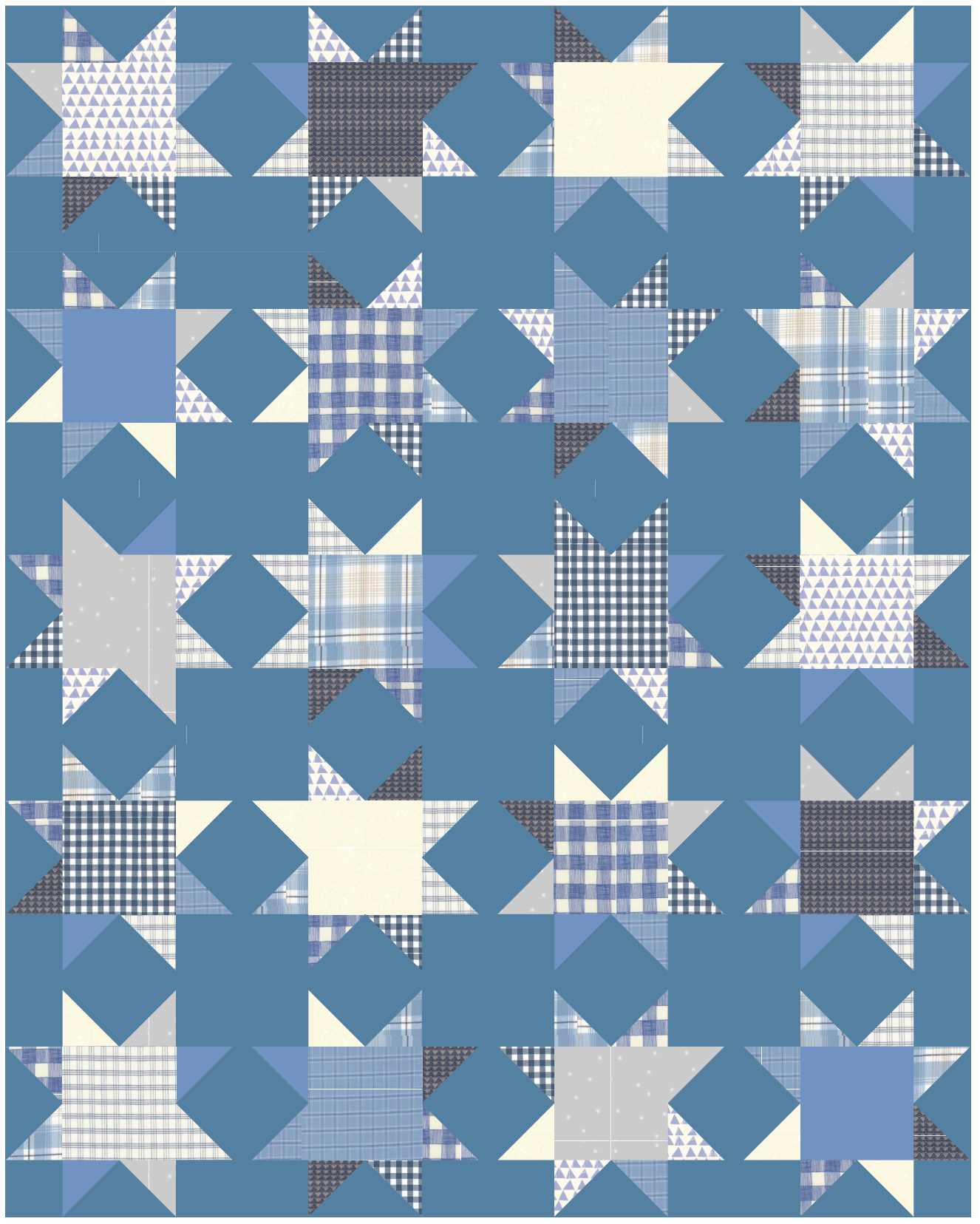Fall Adventure Ice - 10 piece FQ Bundle