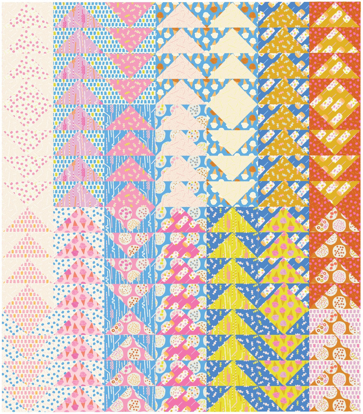 Sugar Cone - 24 Piece FQ Bundle