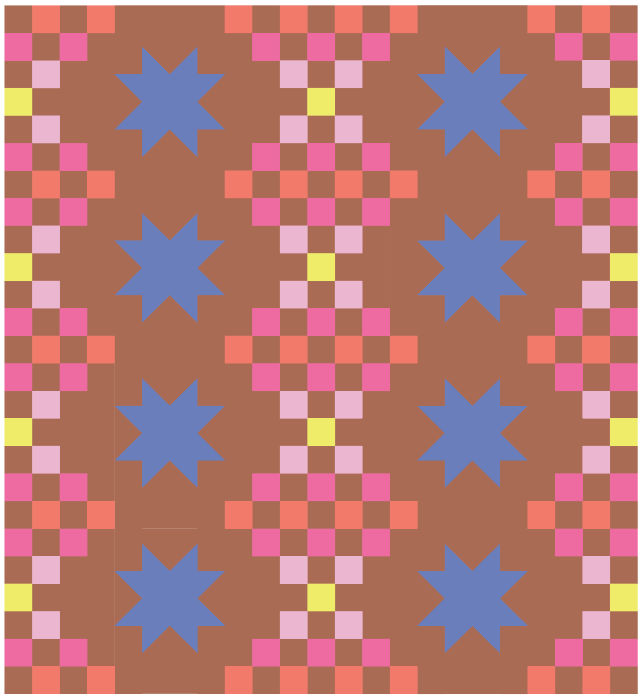Orchard Stars Quilt Kit - Cover