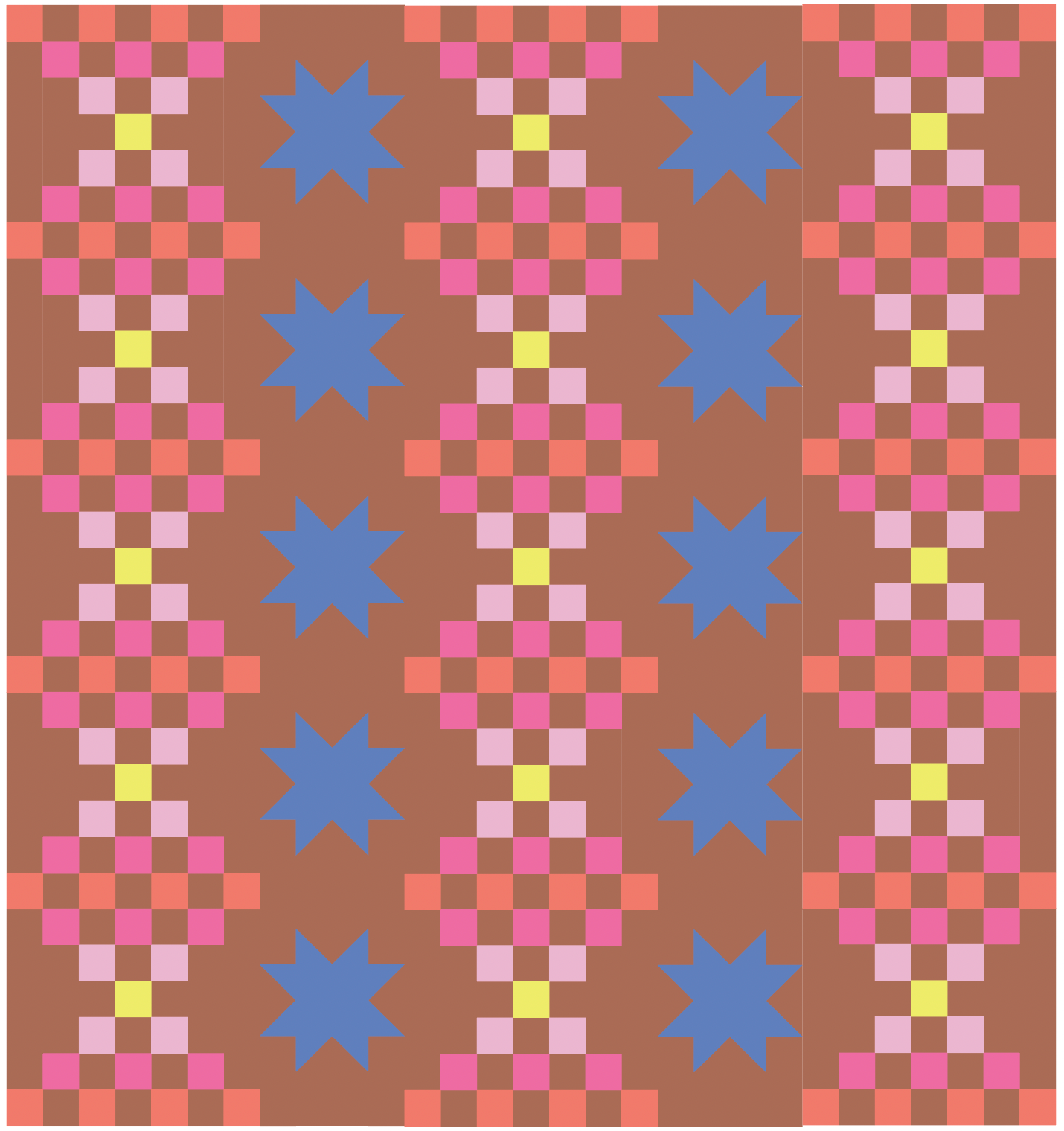 Orchard Stars Quilt Kit - Cover