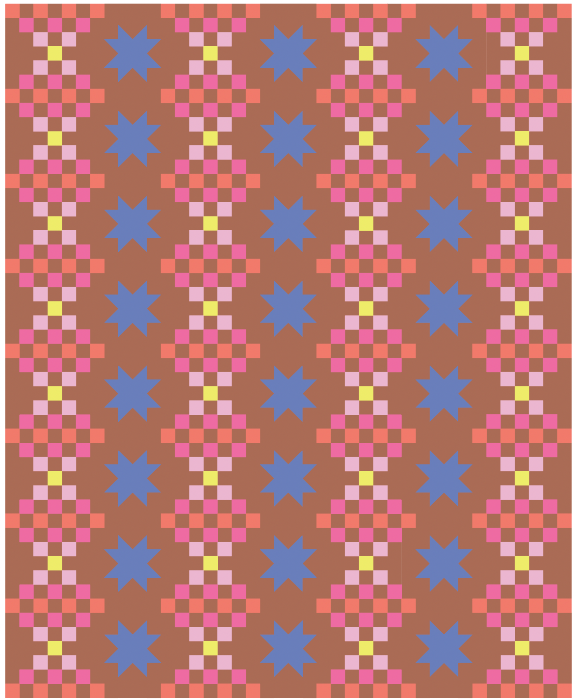 Orchard Stars Quilt Kit - Cover
