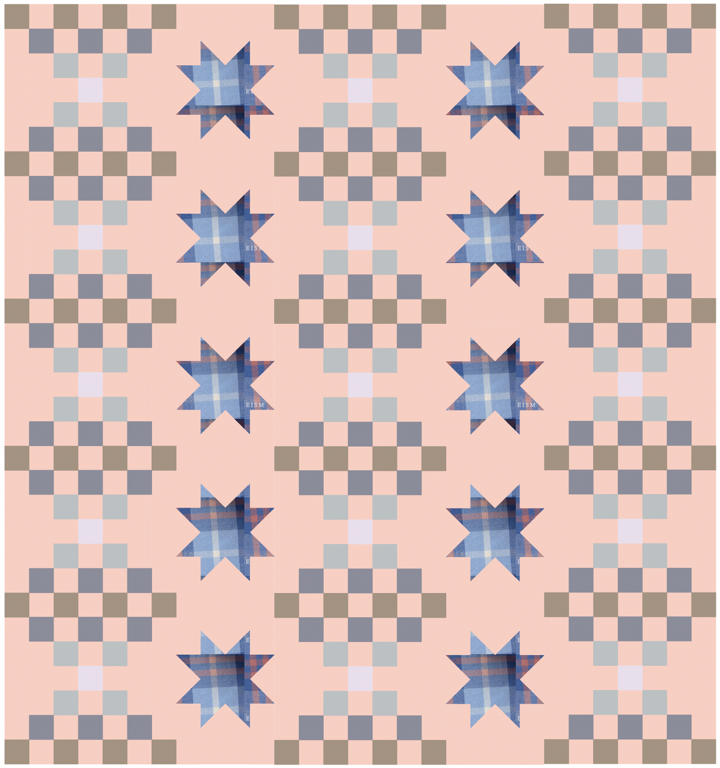 Orchard Stars Quilt Kit - Lakeside