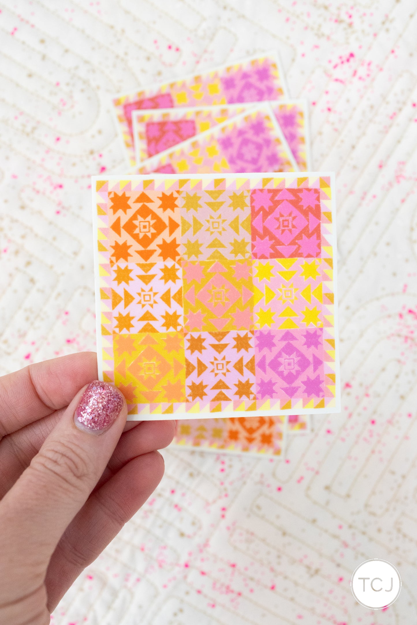 Everett Star Illustration Sticker