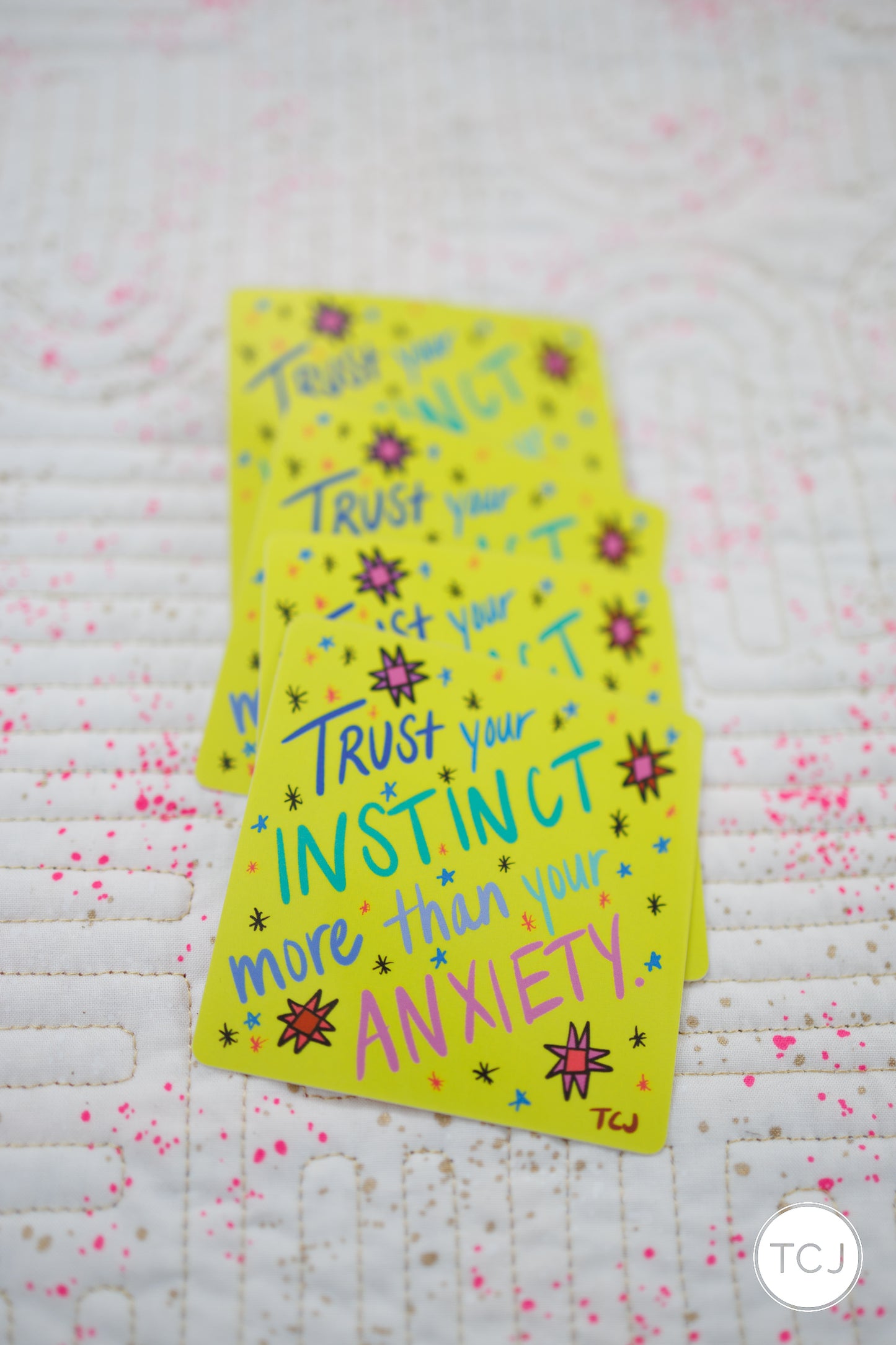 Trust Your Instinct Sticker