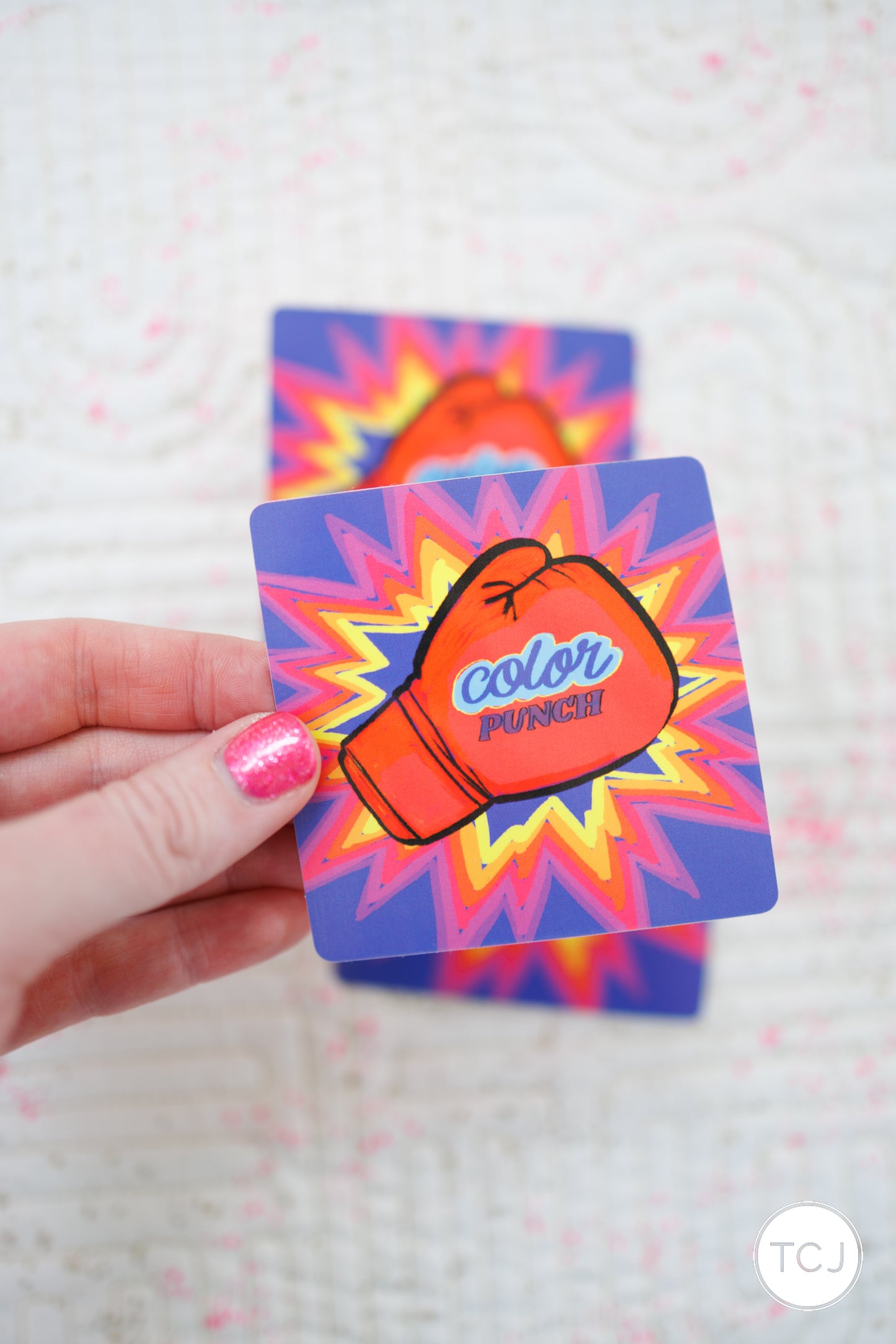 Color Punch Sticker