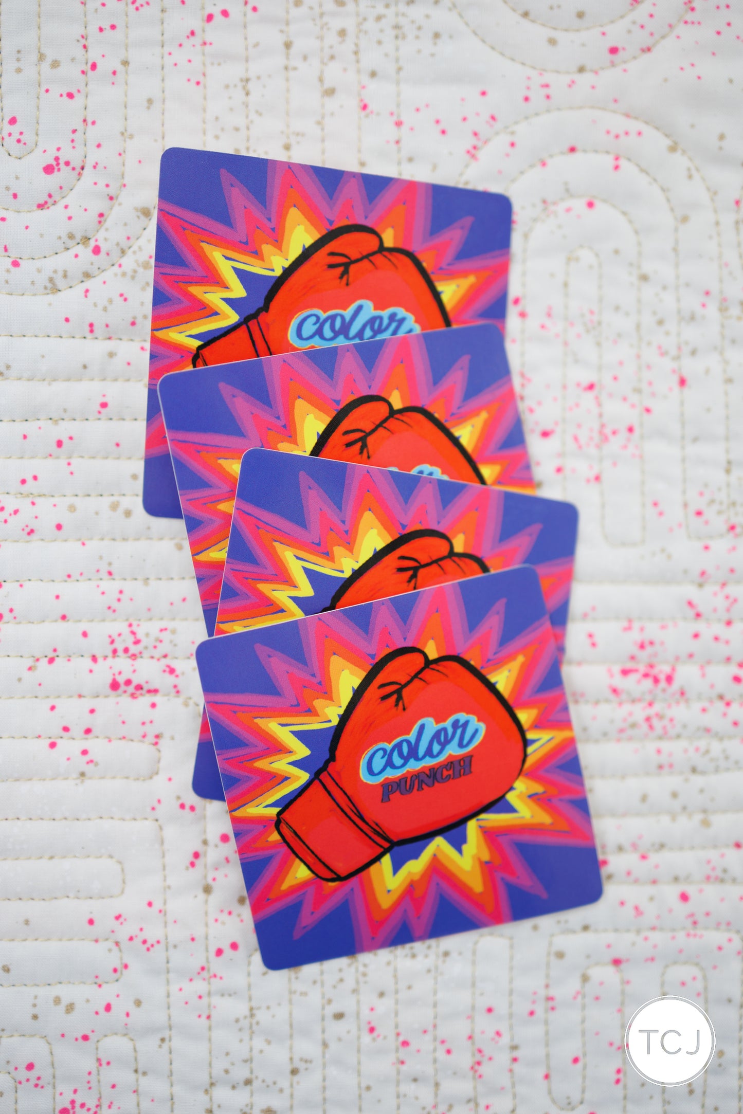 Color Punch Sticker