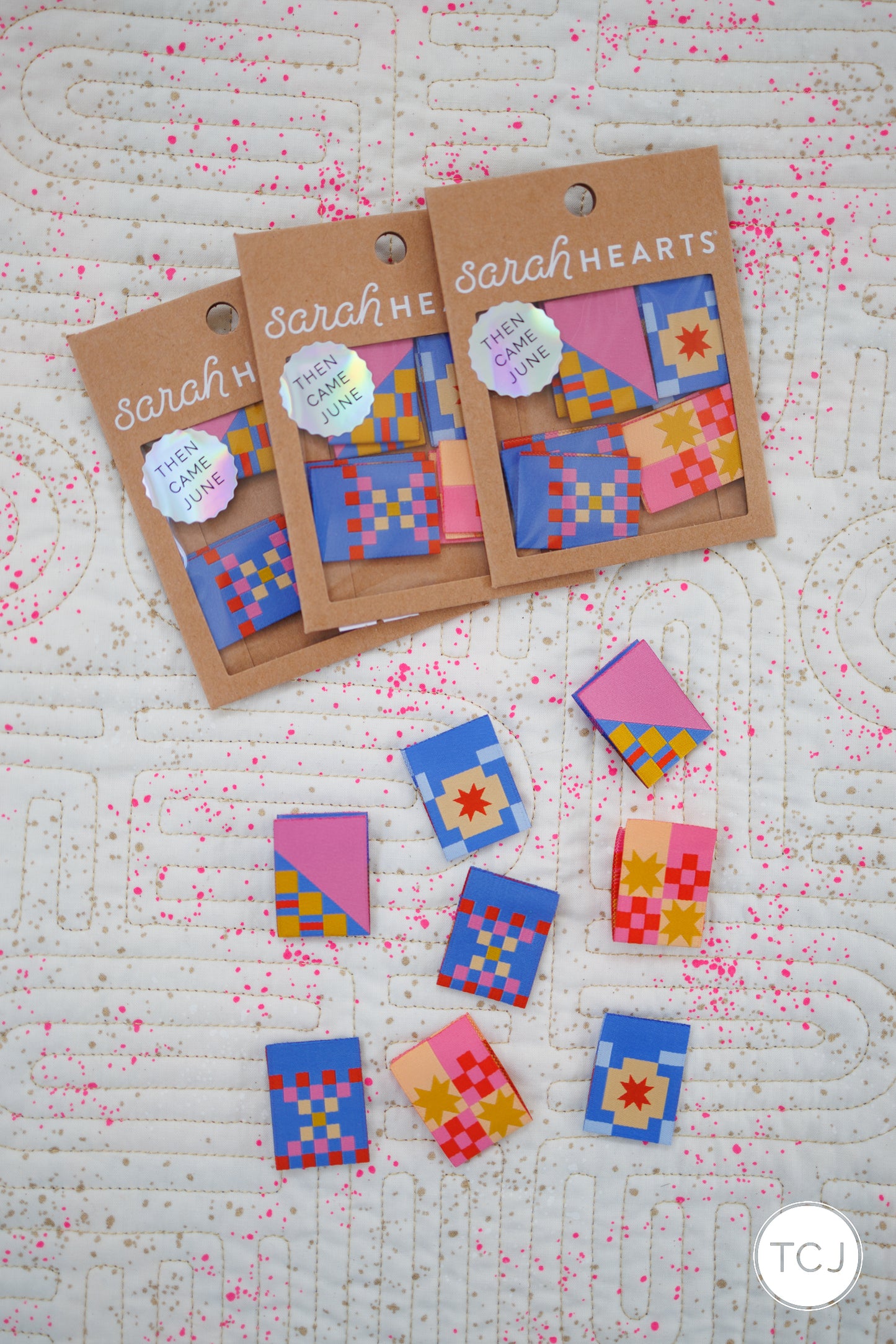 TCJ x Sarah Hearts Star Twist Labels
