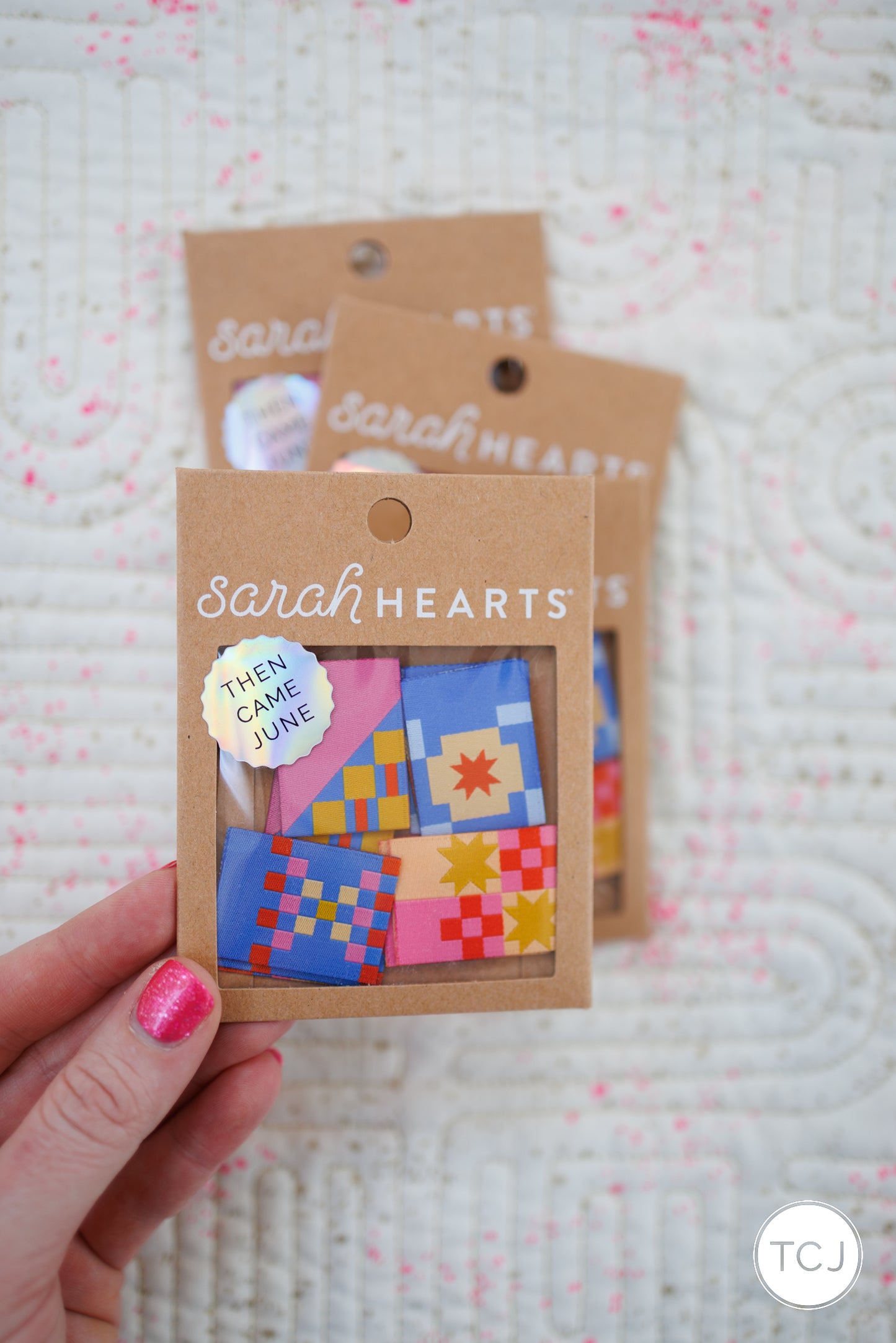 TCJ x Sarah Hearts Star Twist Labels