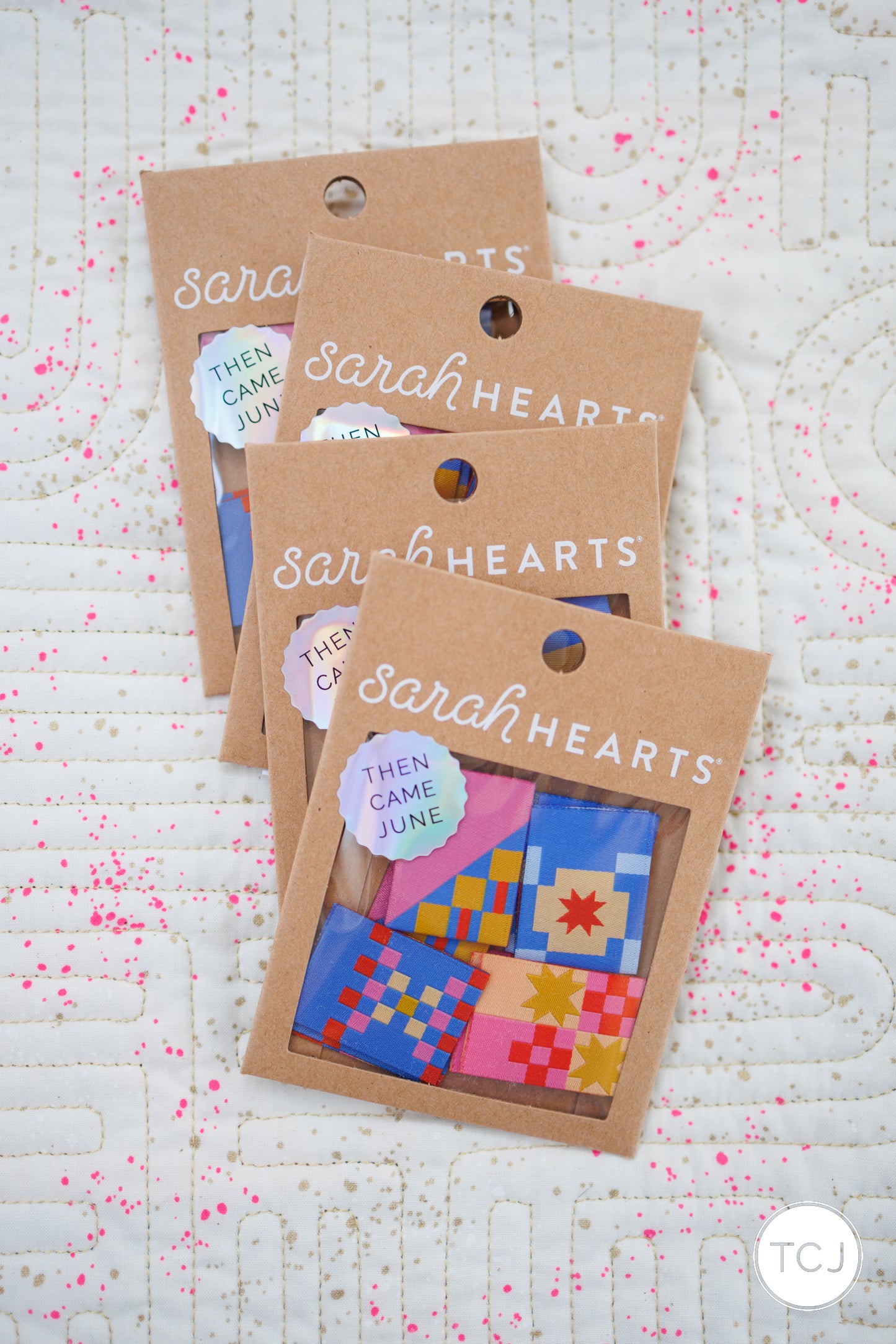 TCJ x Sarah Hearts Star Twist Labels