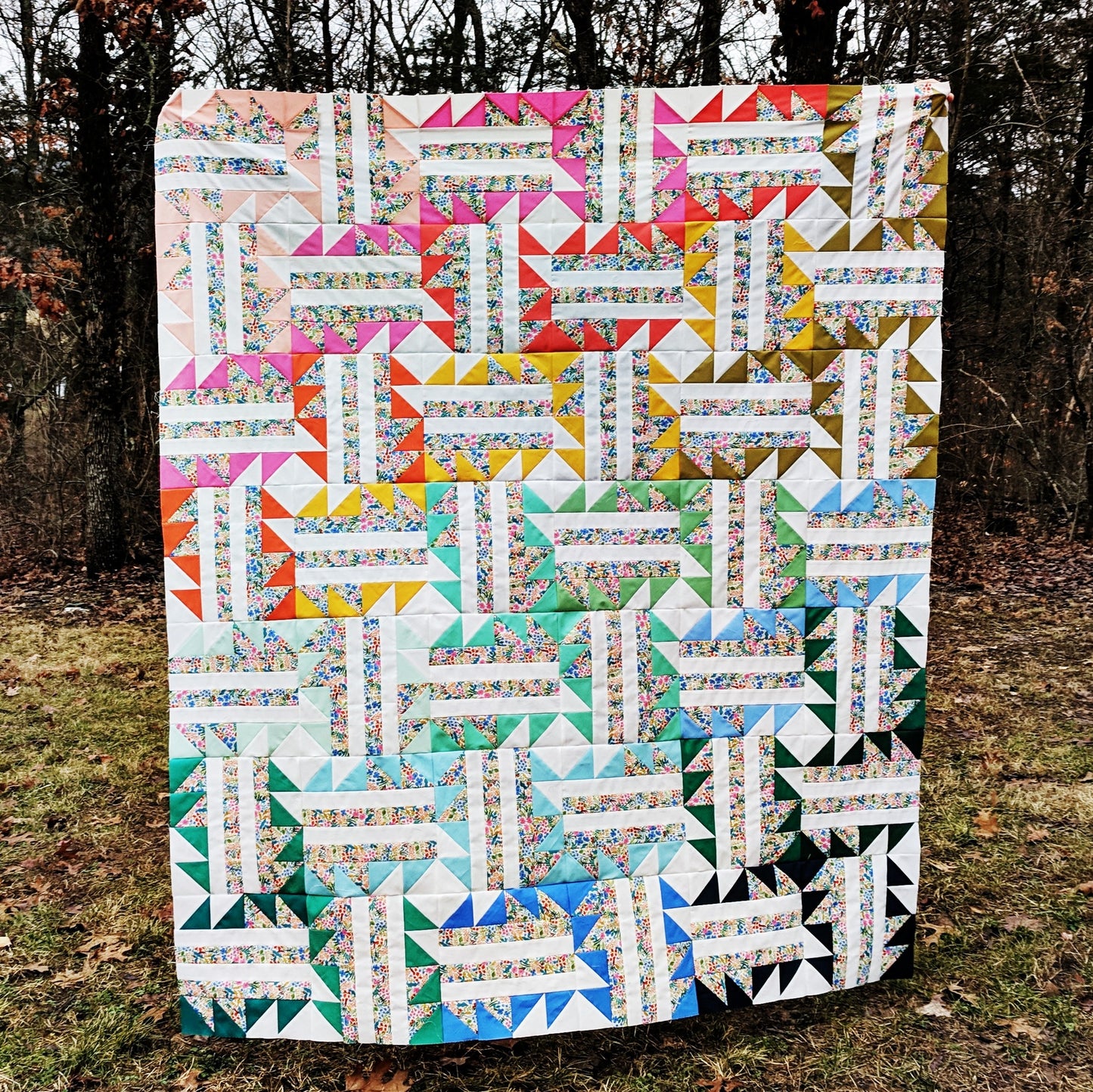 Run Wild Quilt Pattern - PDF