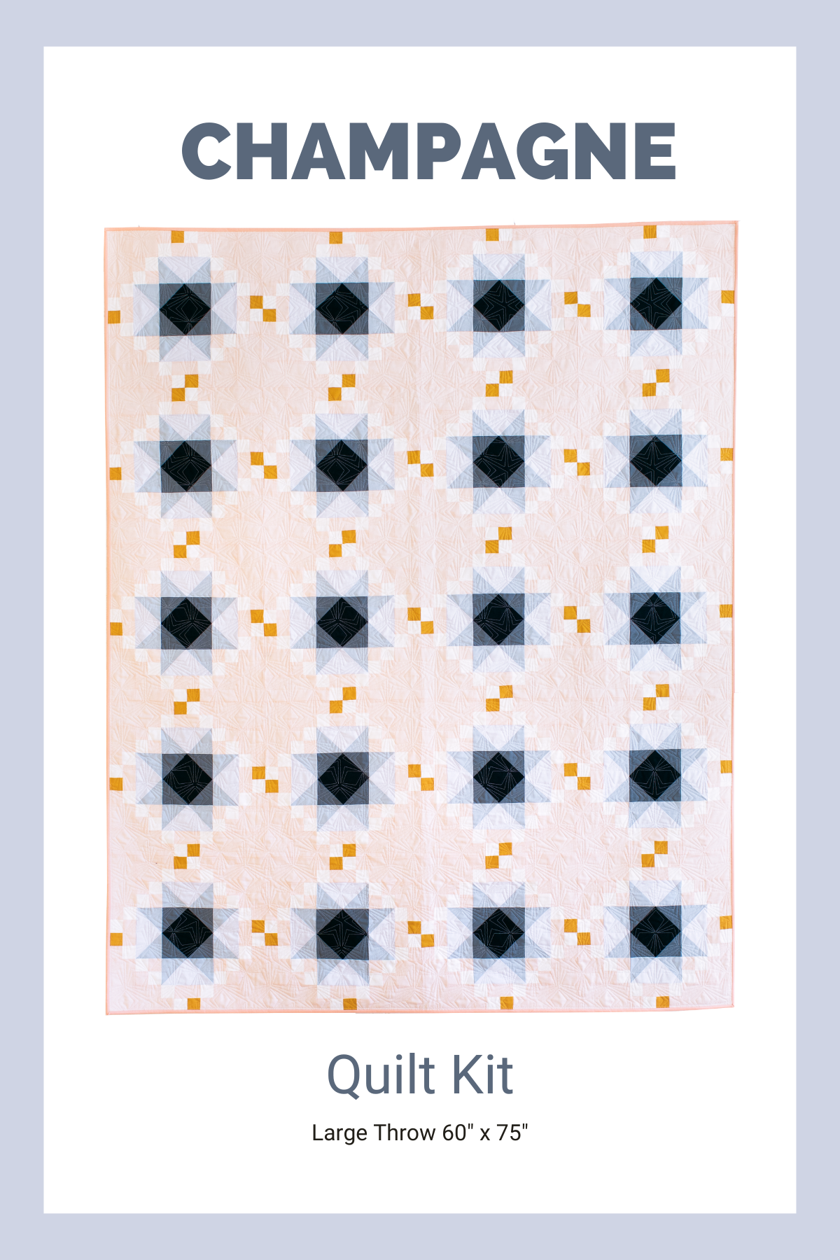 Champagne Quilt Kit - Cover Girl