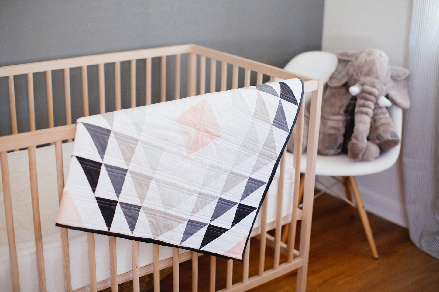 Diamond Ripples Quilt Pattern - Printed