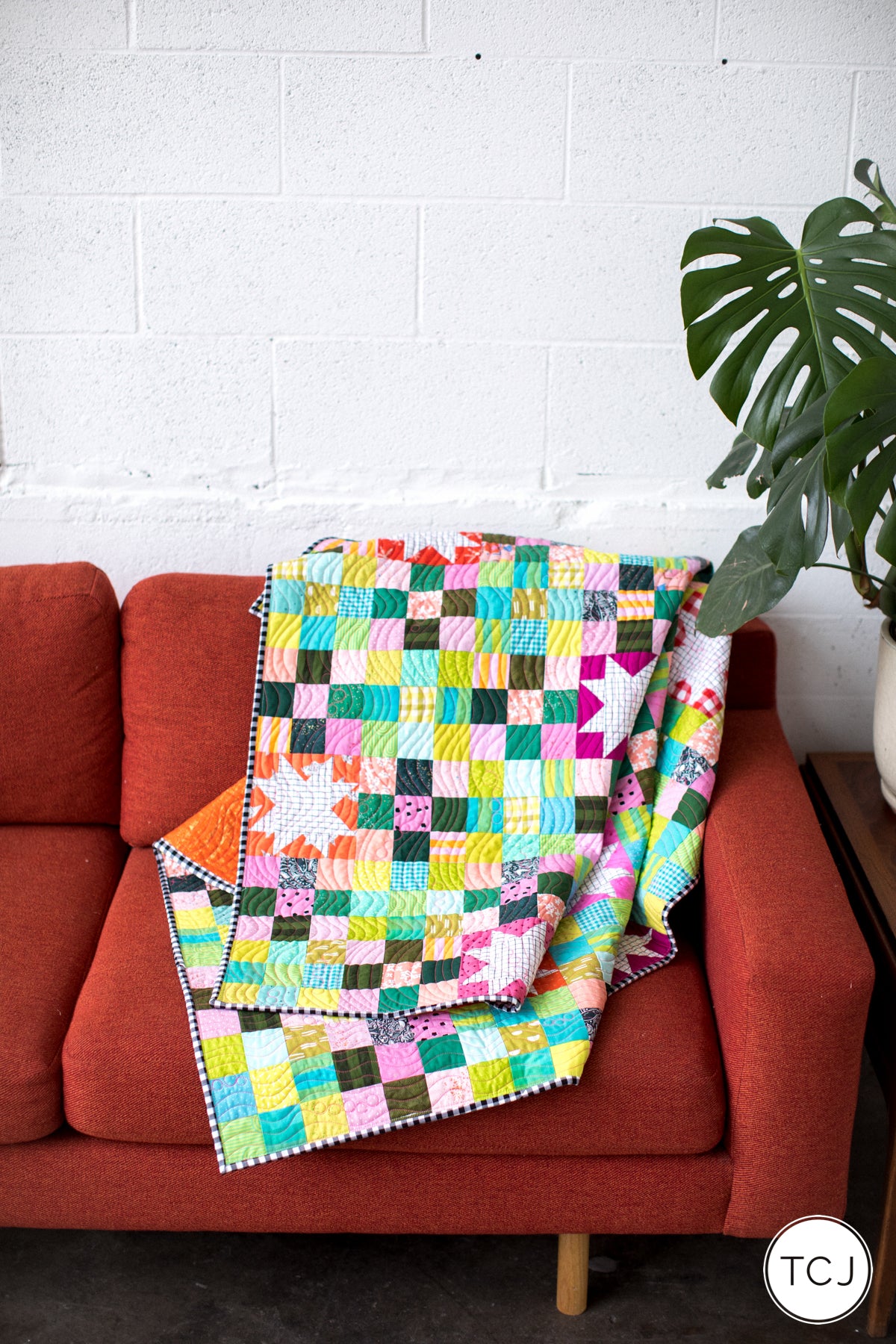 Campfire Glow Quilt Pattern - Printed