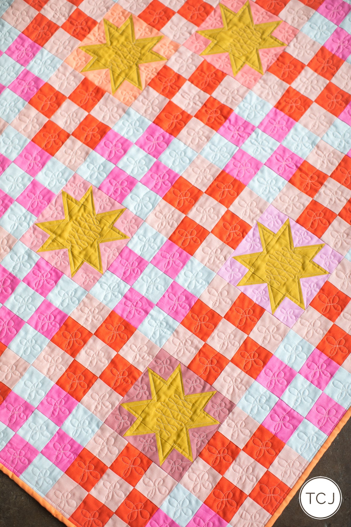 Campfire Glow Quilt Pattern - PDF