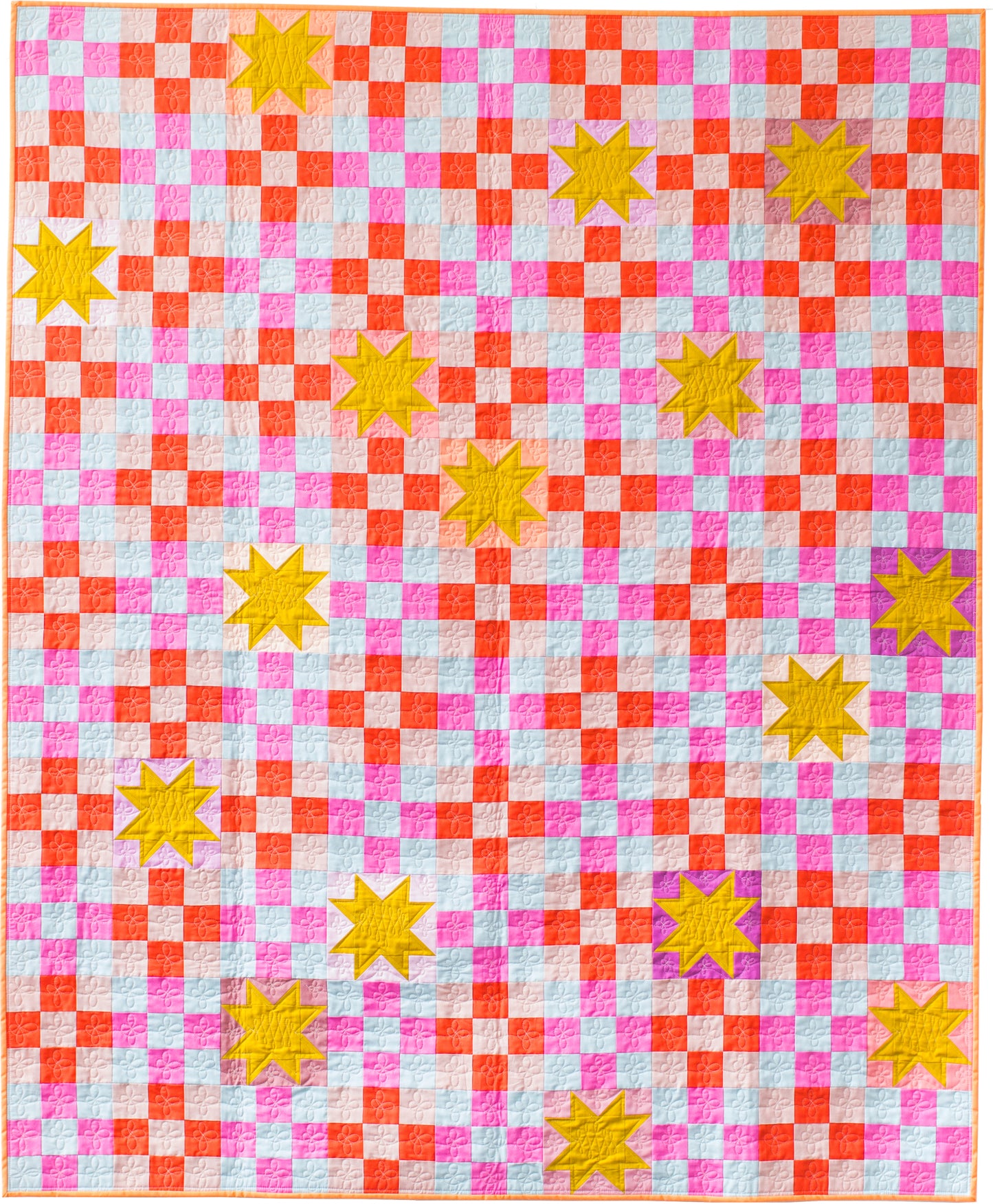 Campfire Glow Quilt Pattern - PDF