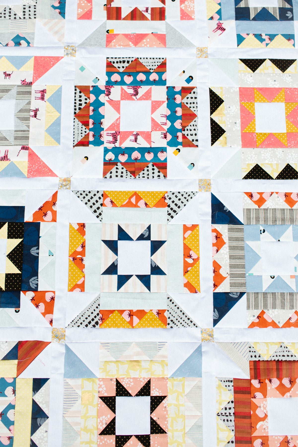 Nova Star Quilt Pattern - PDF