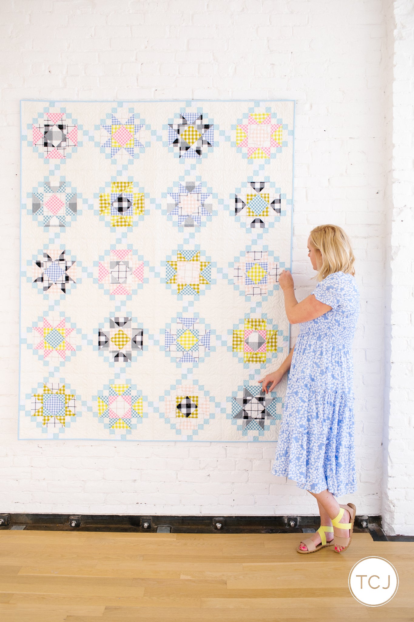 Champagne Quilt Pattern - Printed