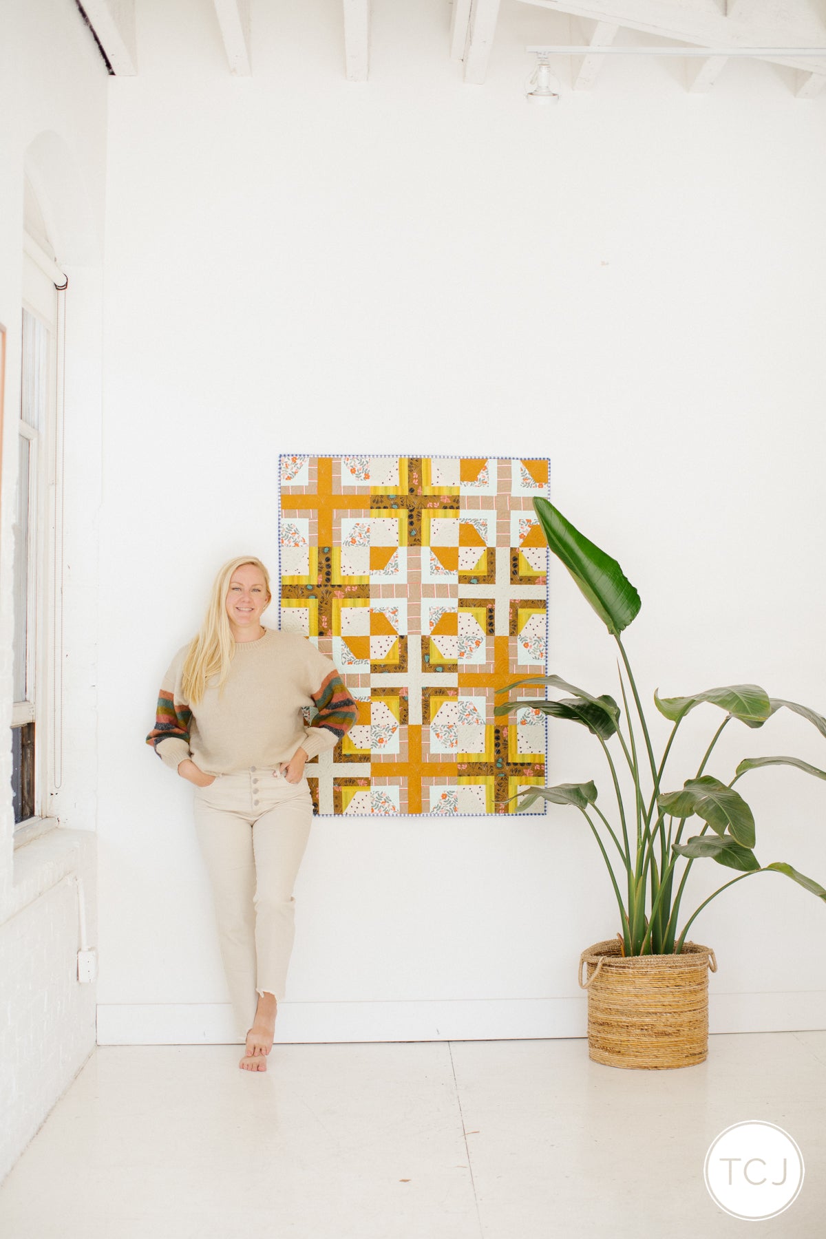Rosecity Quilt Pattern - Printed