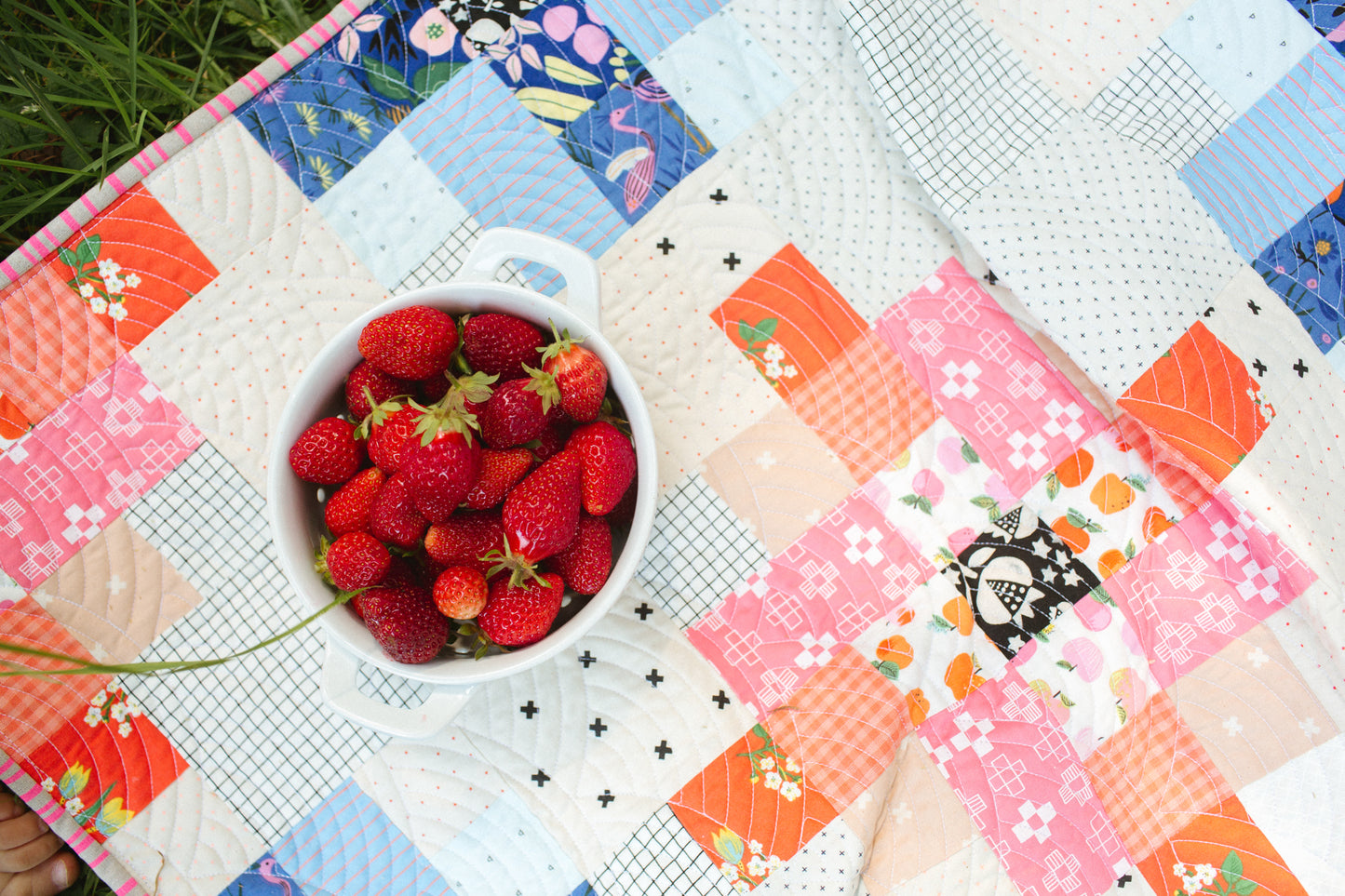 Granny Cabin Quilt Pattern - Printed