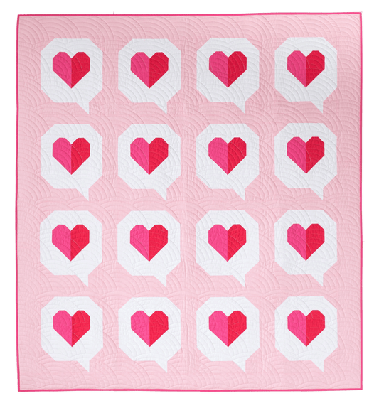 I Heart You Quilt - PDF