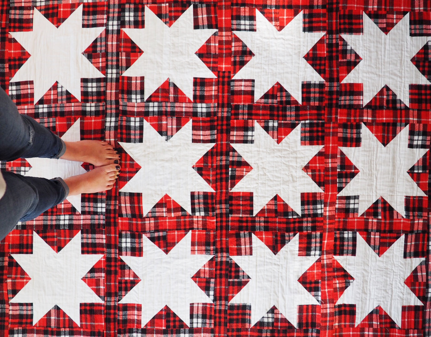 Inside Out Star Quilt Pattern - Printed