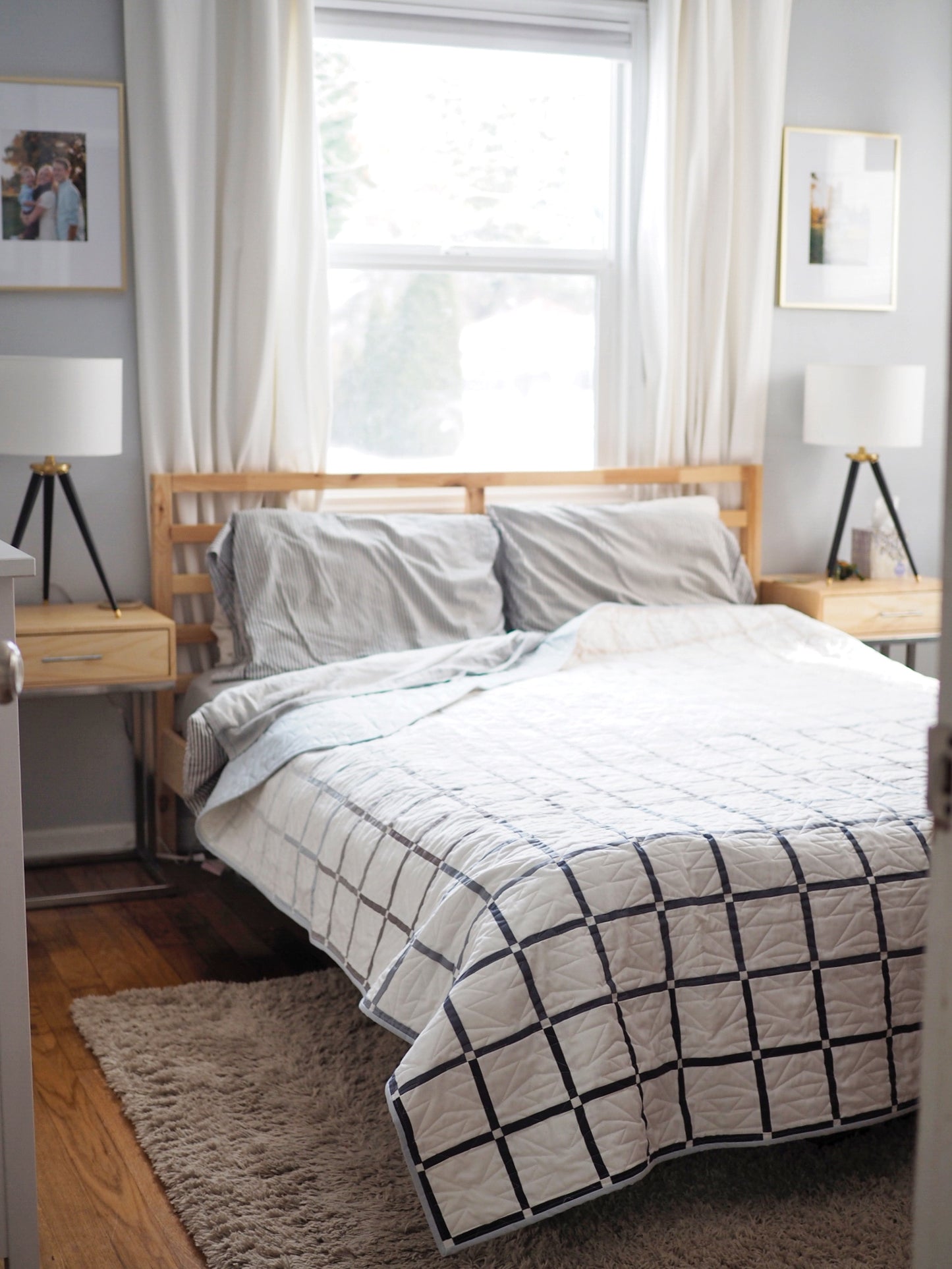 City Grid Quilt Pattern - Printed