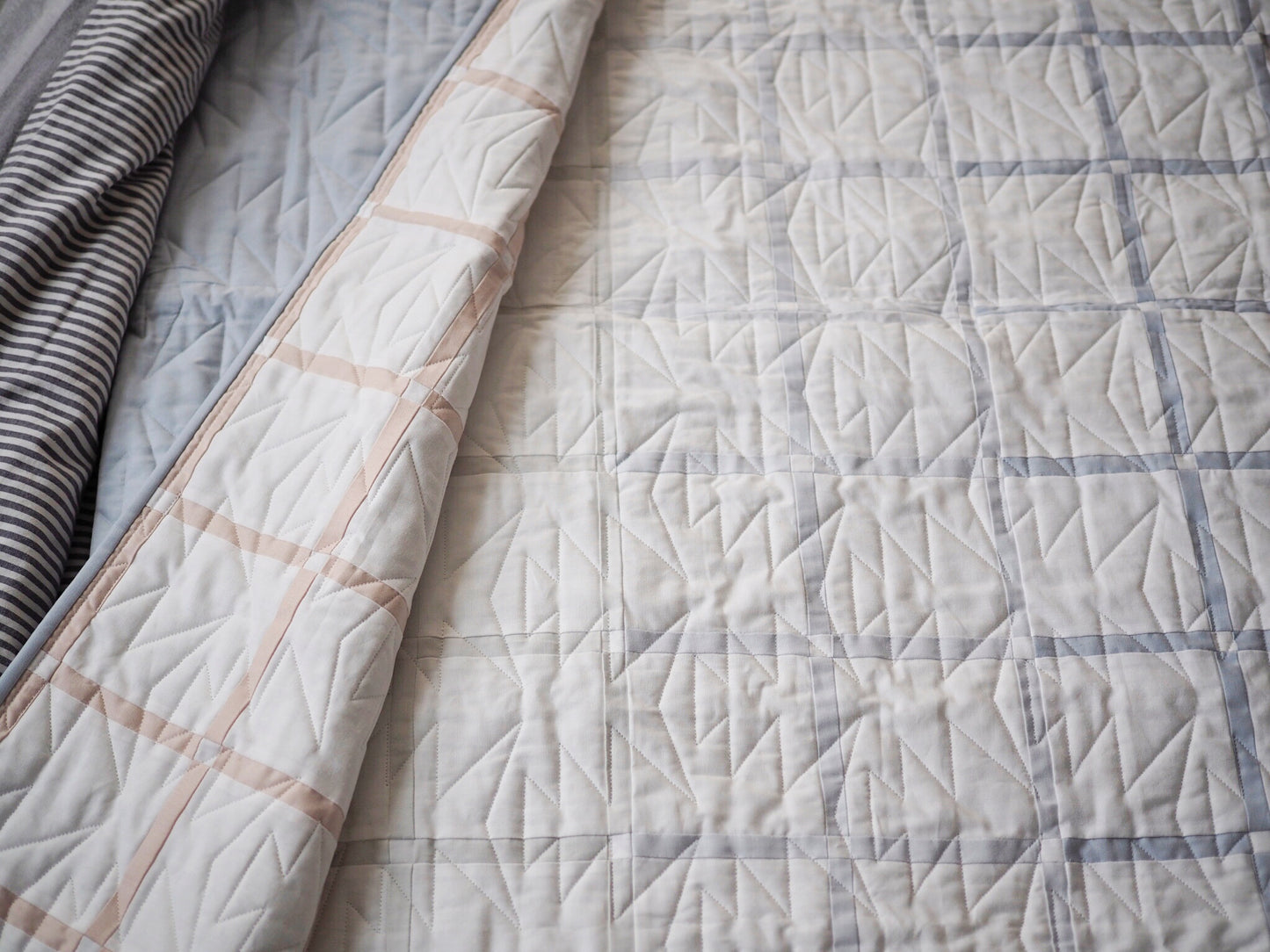 City Grid Quilt Pattern - Printed