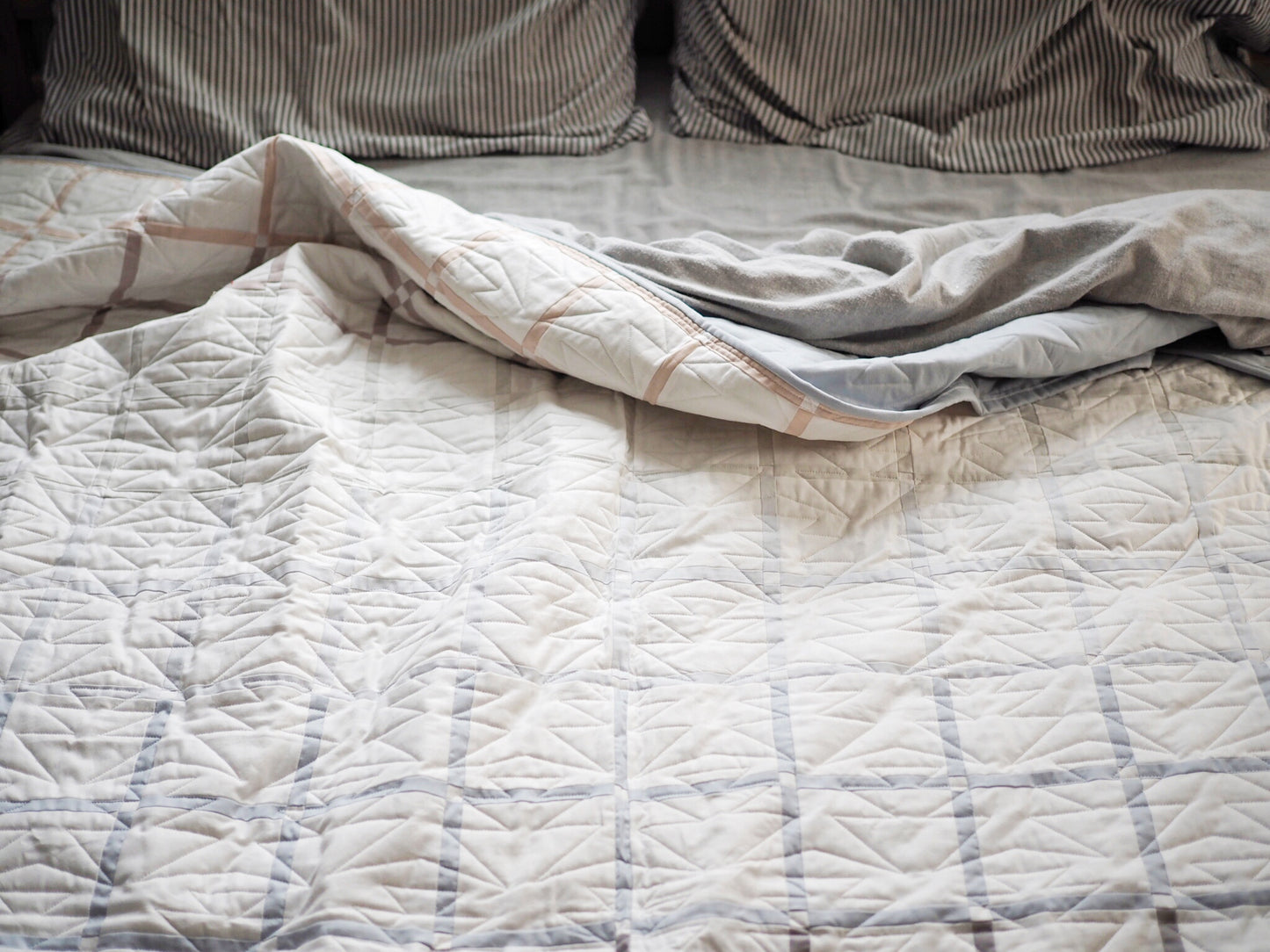 City Grid Quilt Pattern - PDF
