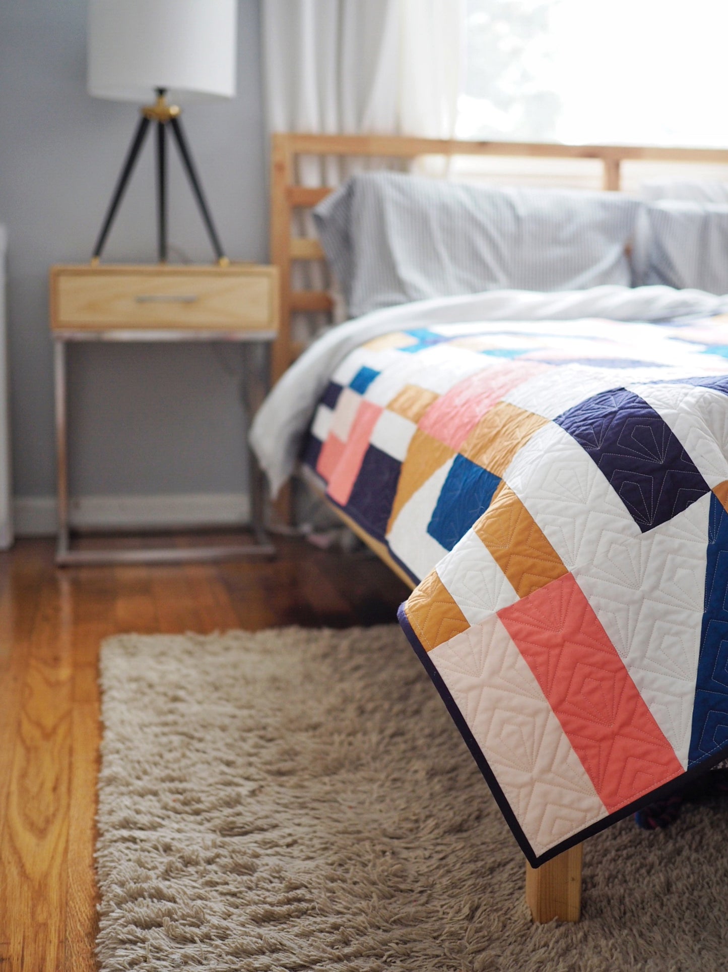 Sidewalk Chalk Quilt Pattern - Printed