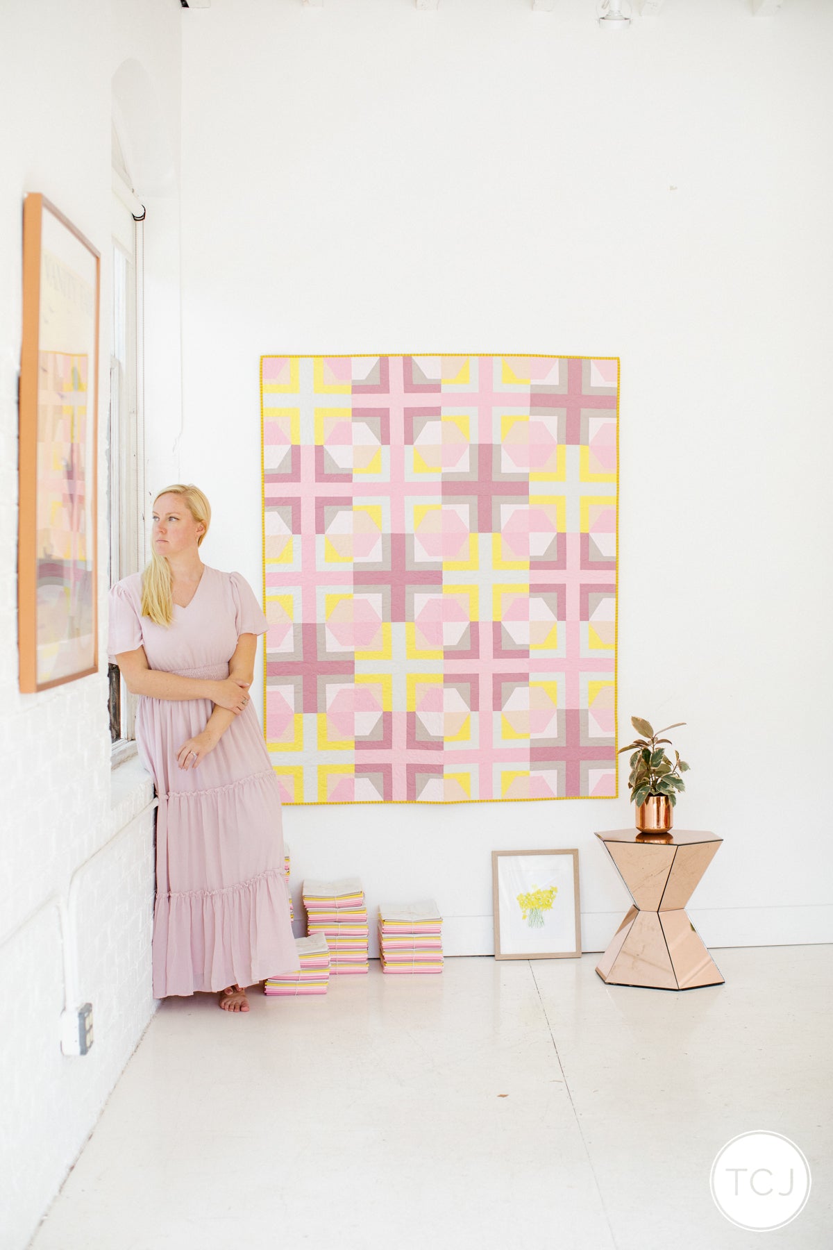 Rosecity Quilt Pattern - Printed