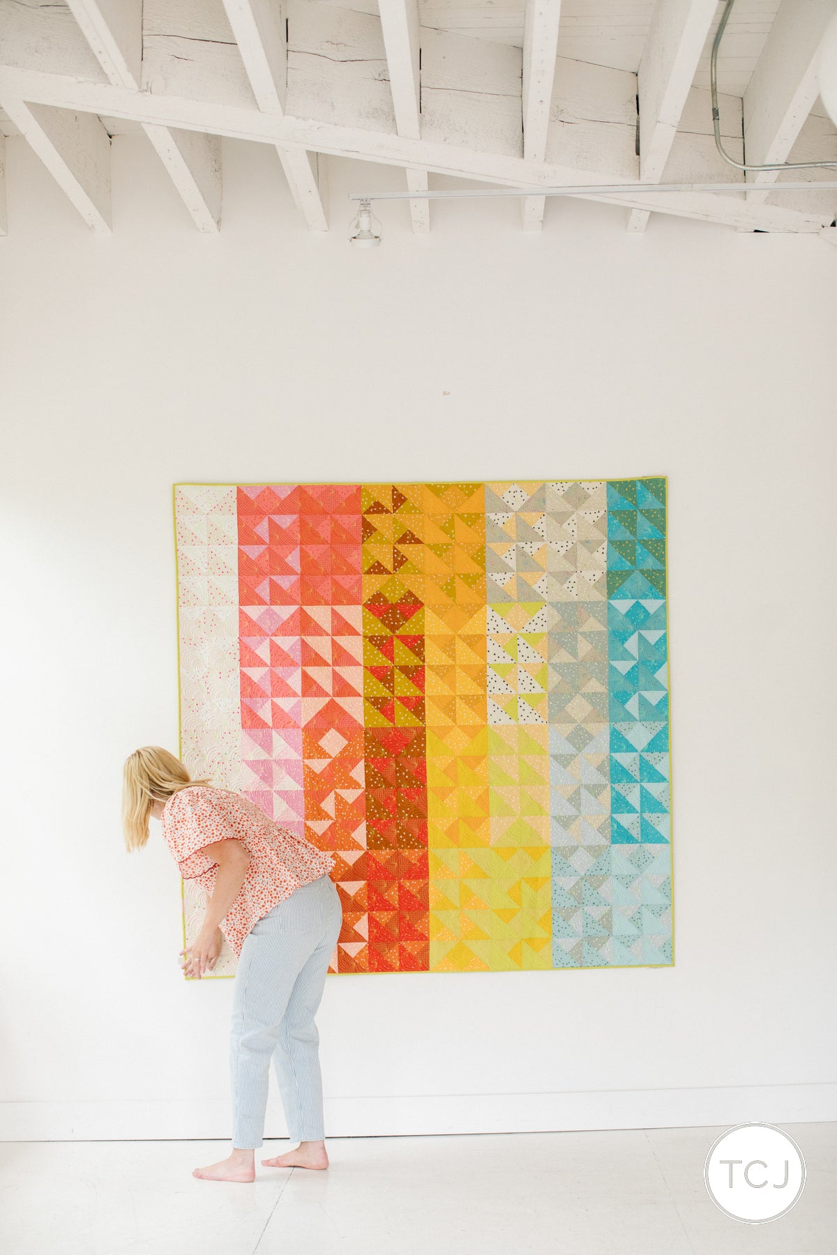 Color Chaos Quilt Pattern - Printed