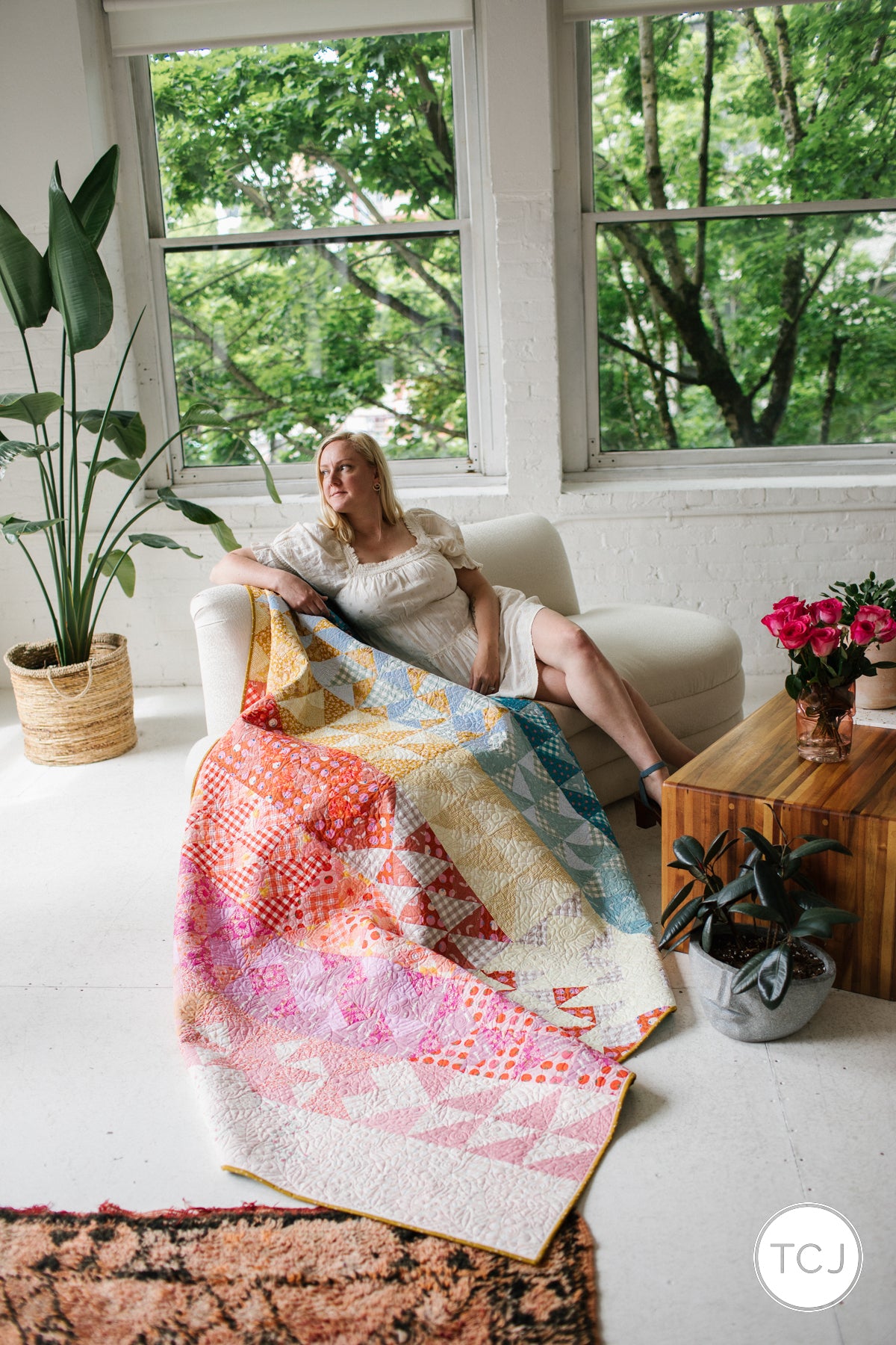 Color Chaos Quilt Pattern - Printed