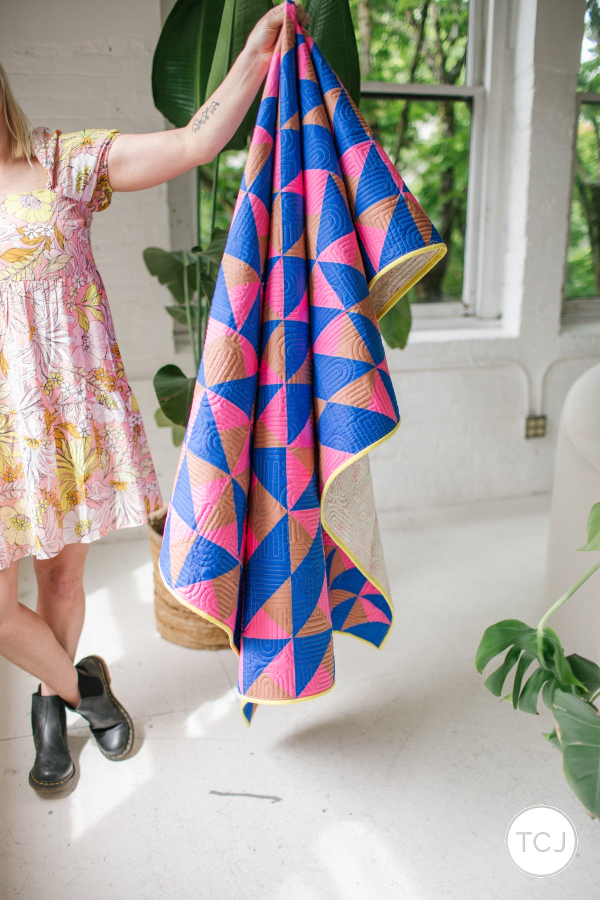 Kona Cotton Binding - Bright Idea - 2/3 yard cut