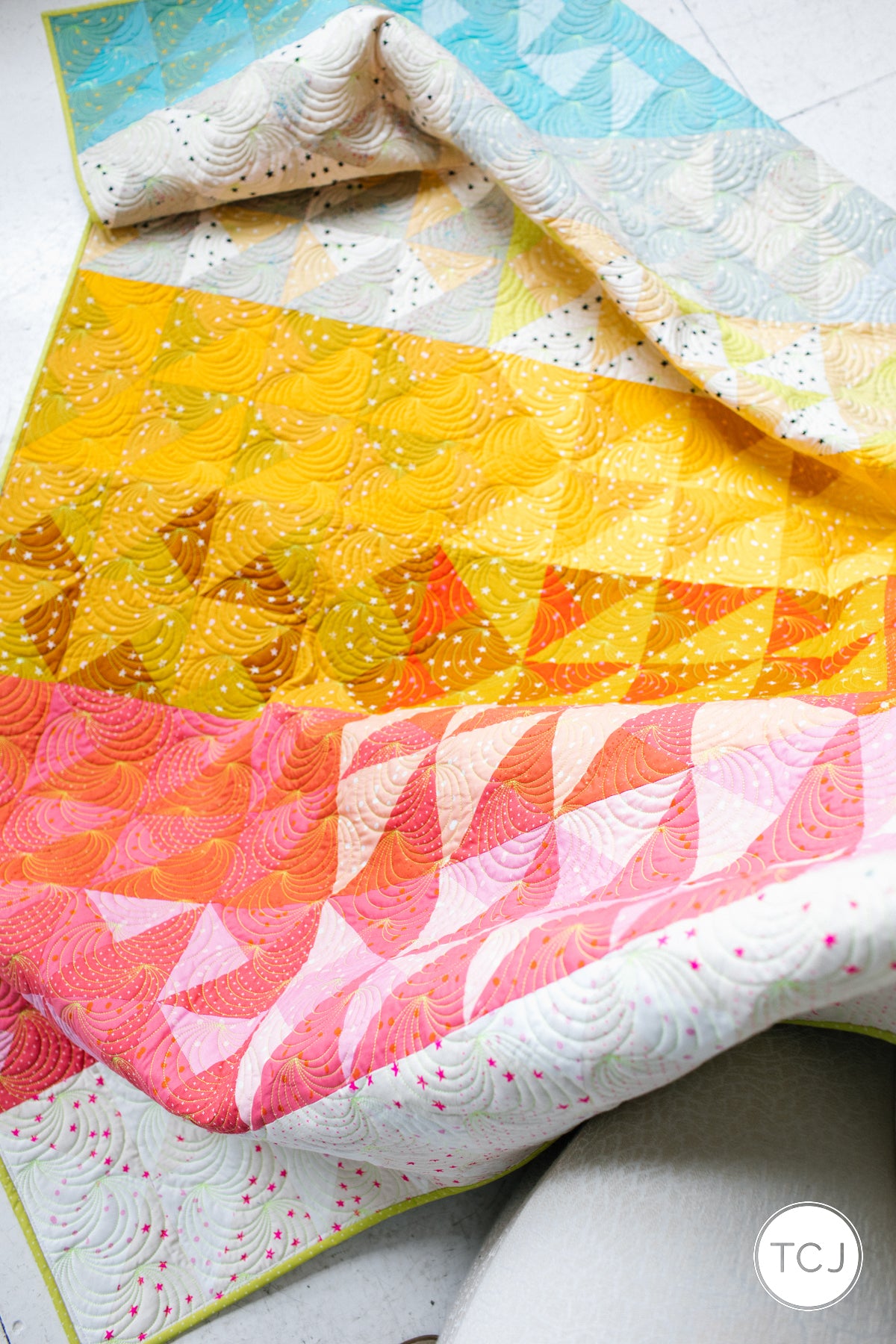 Color Chaos Quilt Pattern - PDF